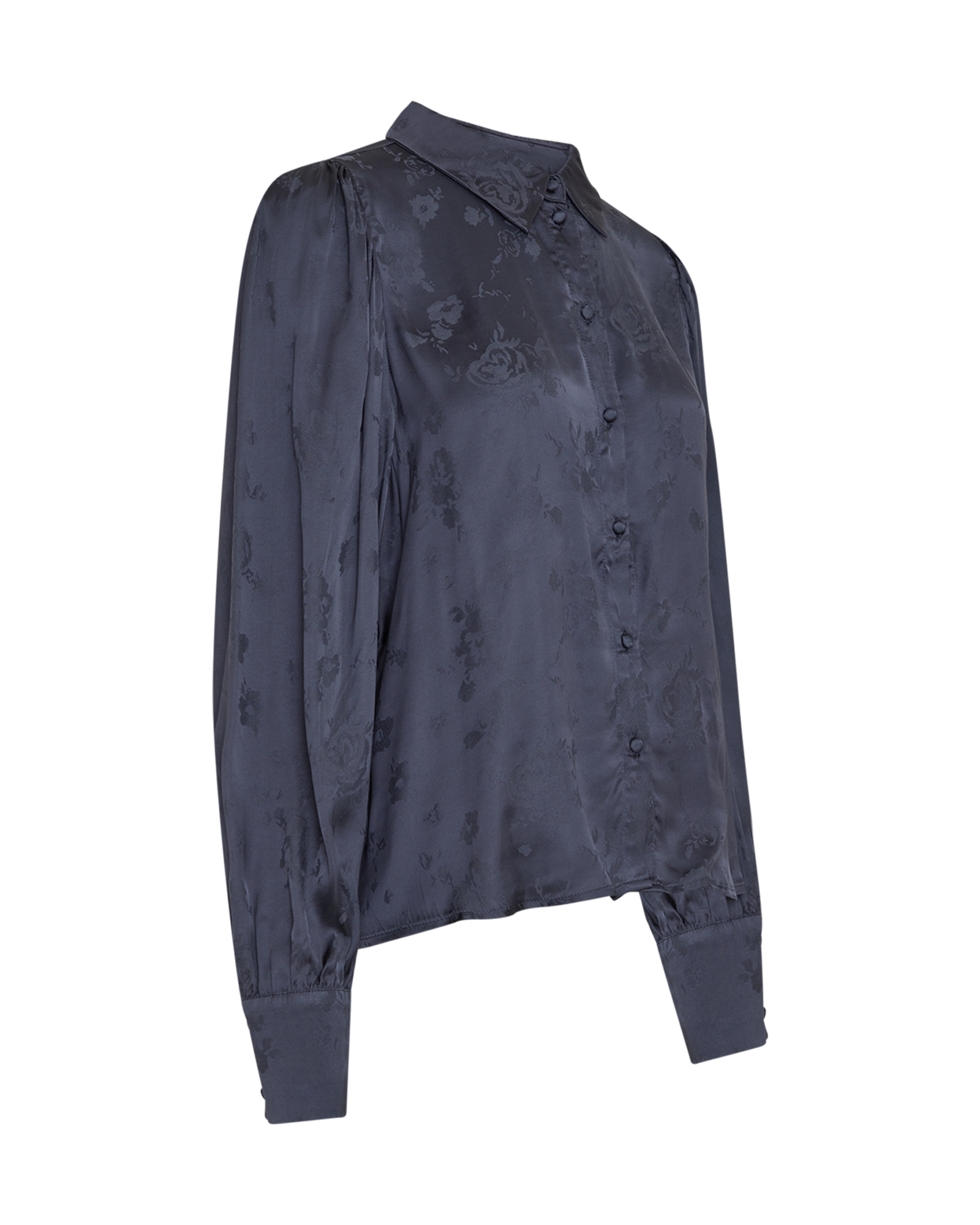 MSCHFloran Shirt – India Ink, close-up