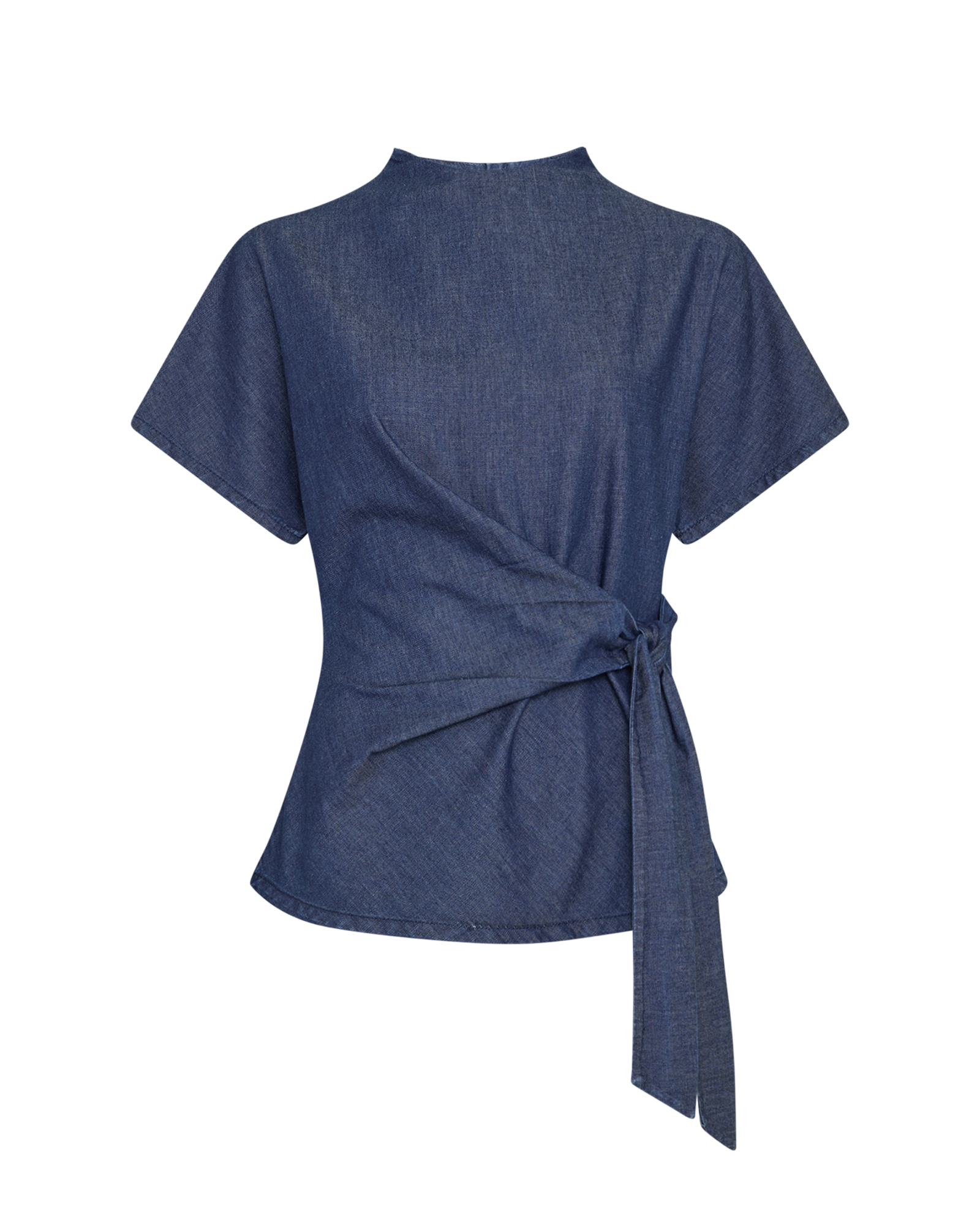 MSCHAleie Ruby SS Denim Top