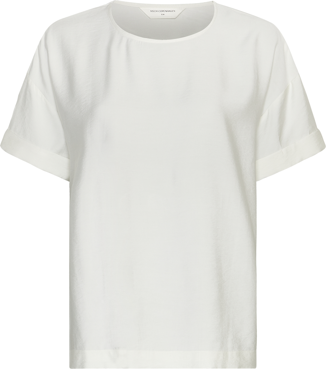 MSCHBasina Amabella SS Top – Egret, front