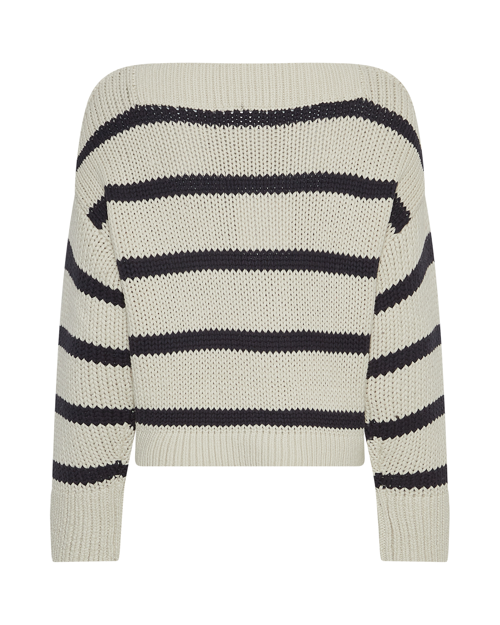 MSCHGladis Jillena Pullover STP – Oatmeal / Sky Captain, back