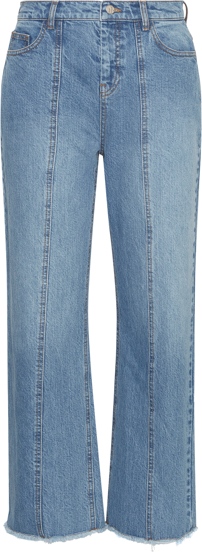 MSCHEli Ada HW Straight Ankle Jeans