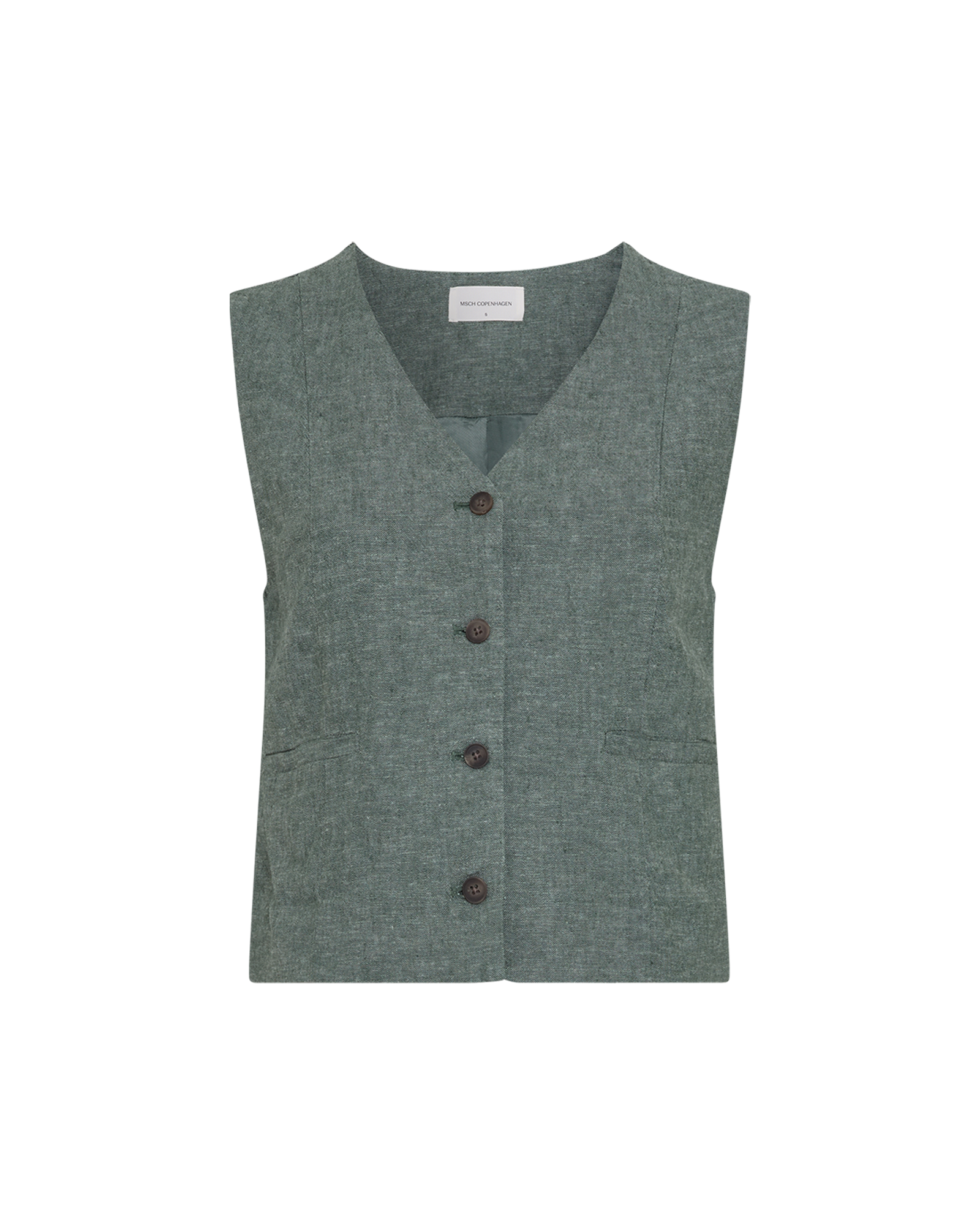 MSCHViana Ginia V Neck Waistcoat