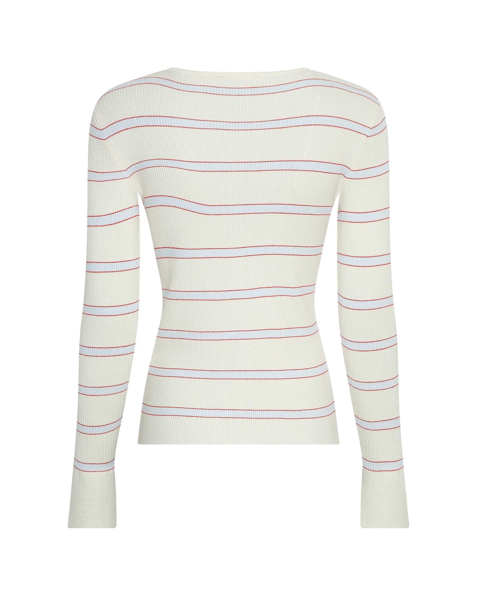 MSCHInika Rachelle Cardigan STP – Turtledove / Ice Water, back