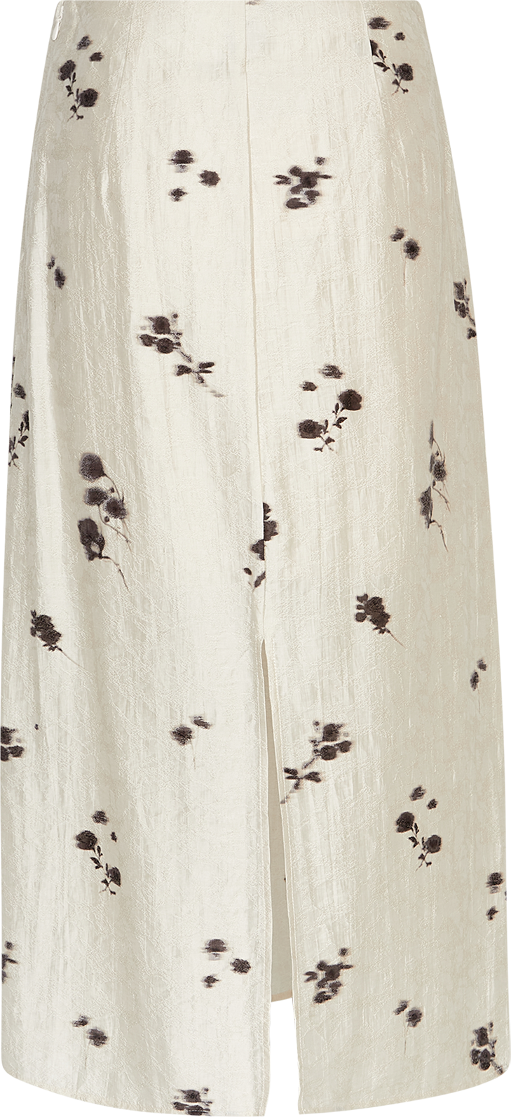 MSCHRianne Skirt AOP – Oatmeal Flower, back