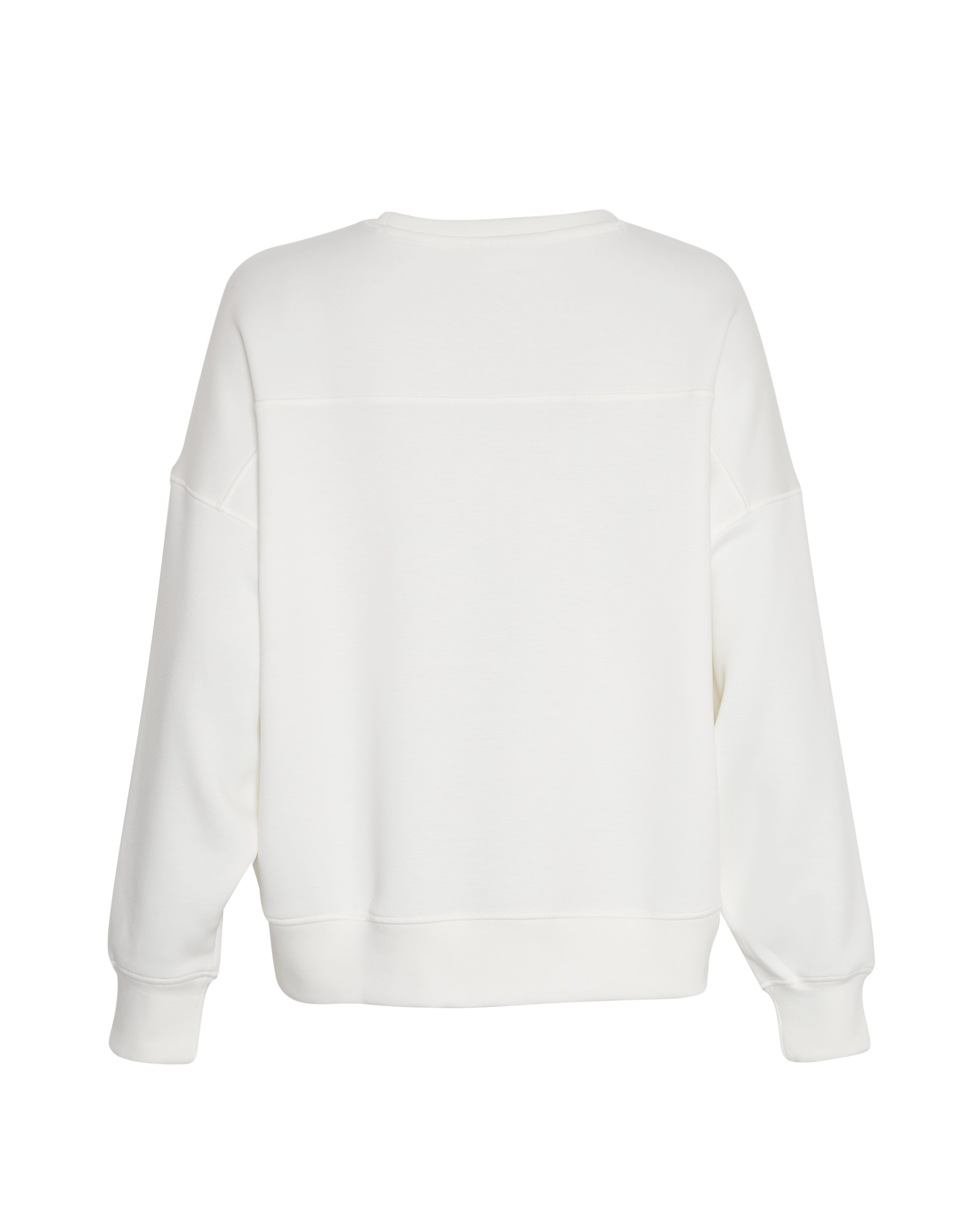 MSCHDalvina Ima Q Sweatshirt – Egret, back
