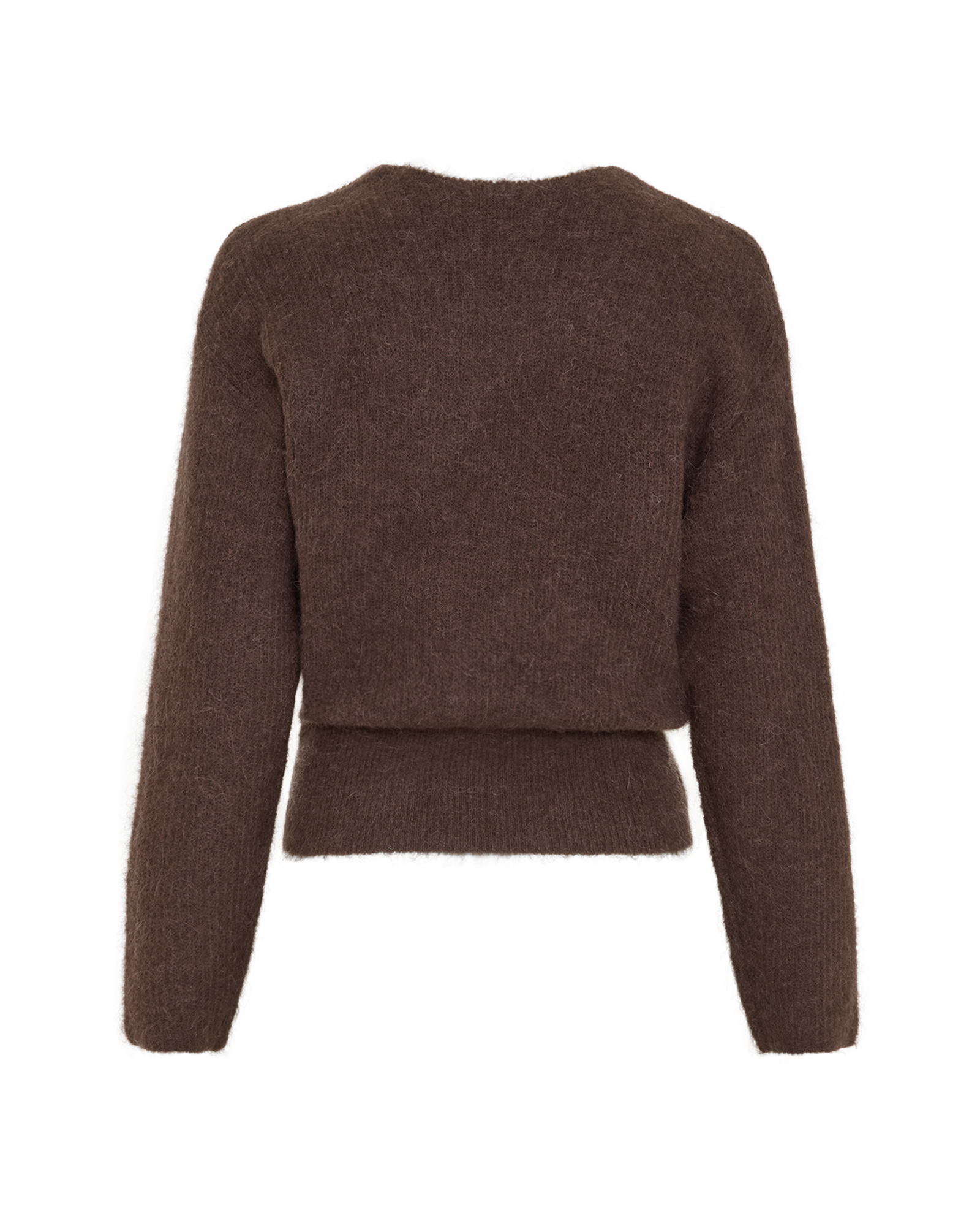 MSCHBondie Hope V Pullover – Hot Fudge, back