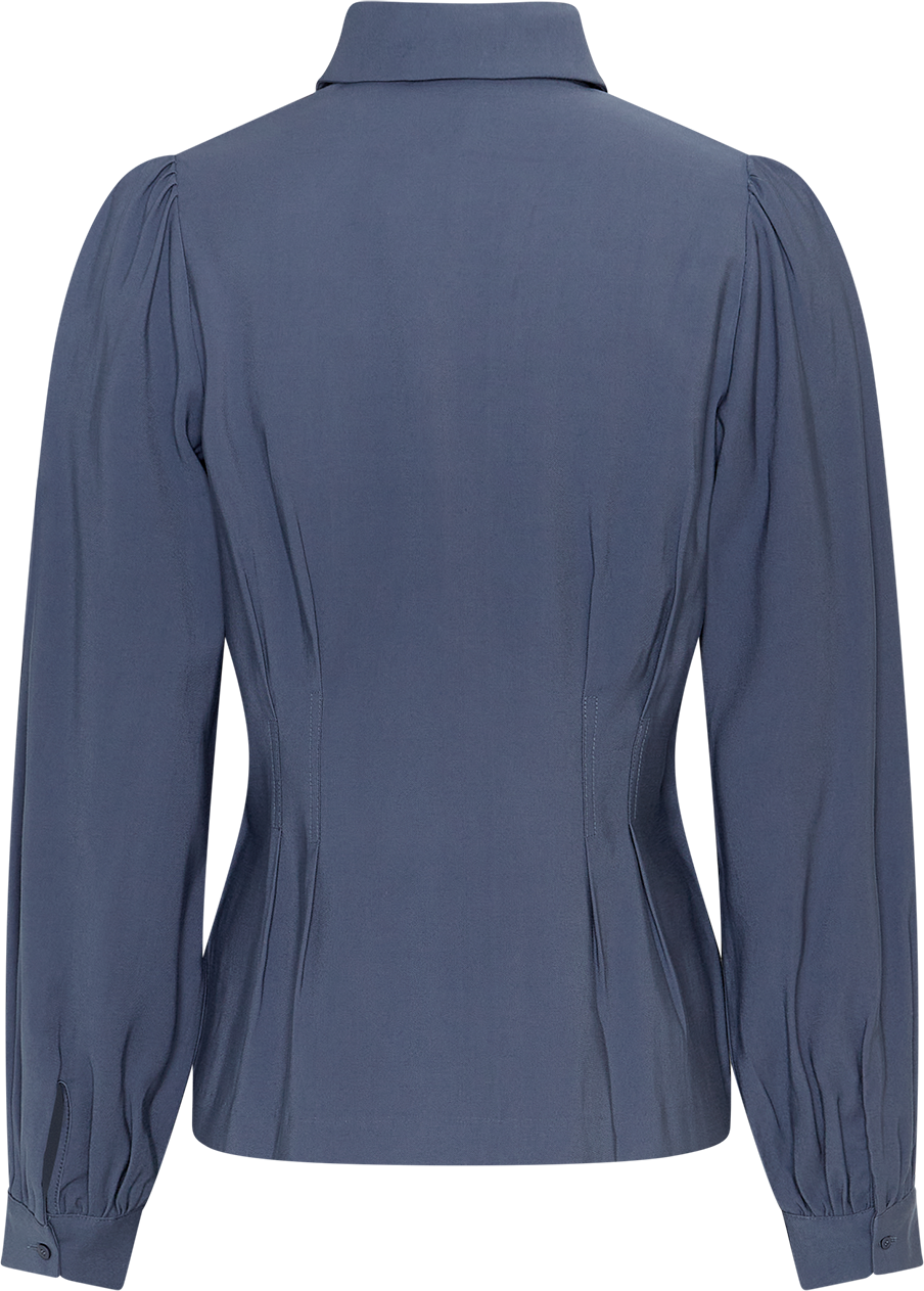 MSCHElsa Asana Shirt – Vintage Indigo, back