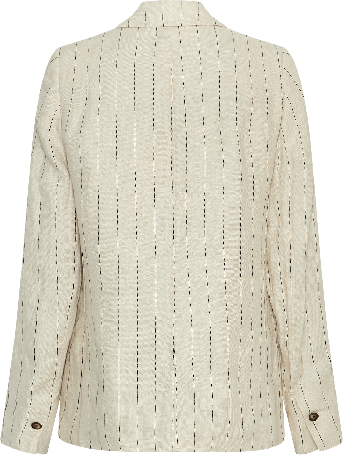 MSCHClaritte Loose Blazer STP – Bleached Sand / Black, back