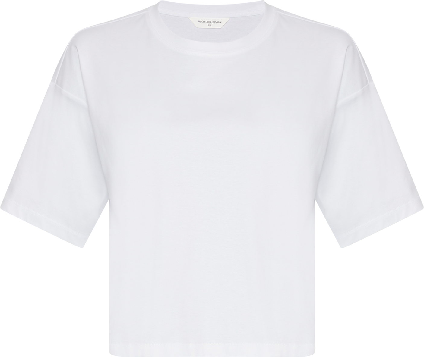 MSCHMoa Melea Tee – Bright White, front