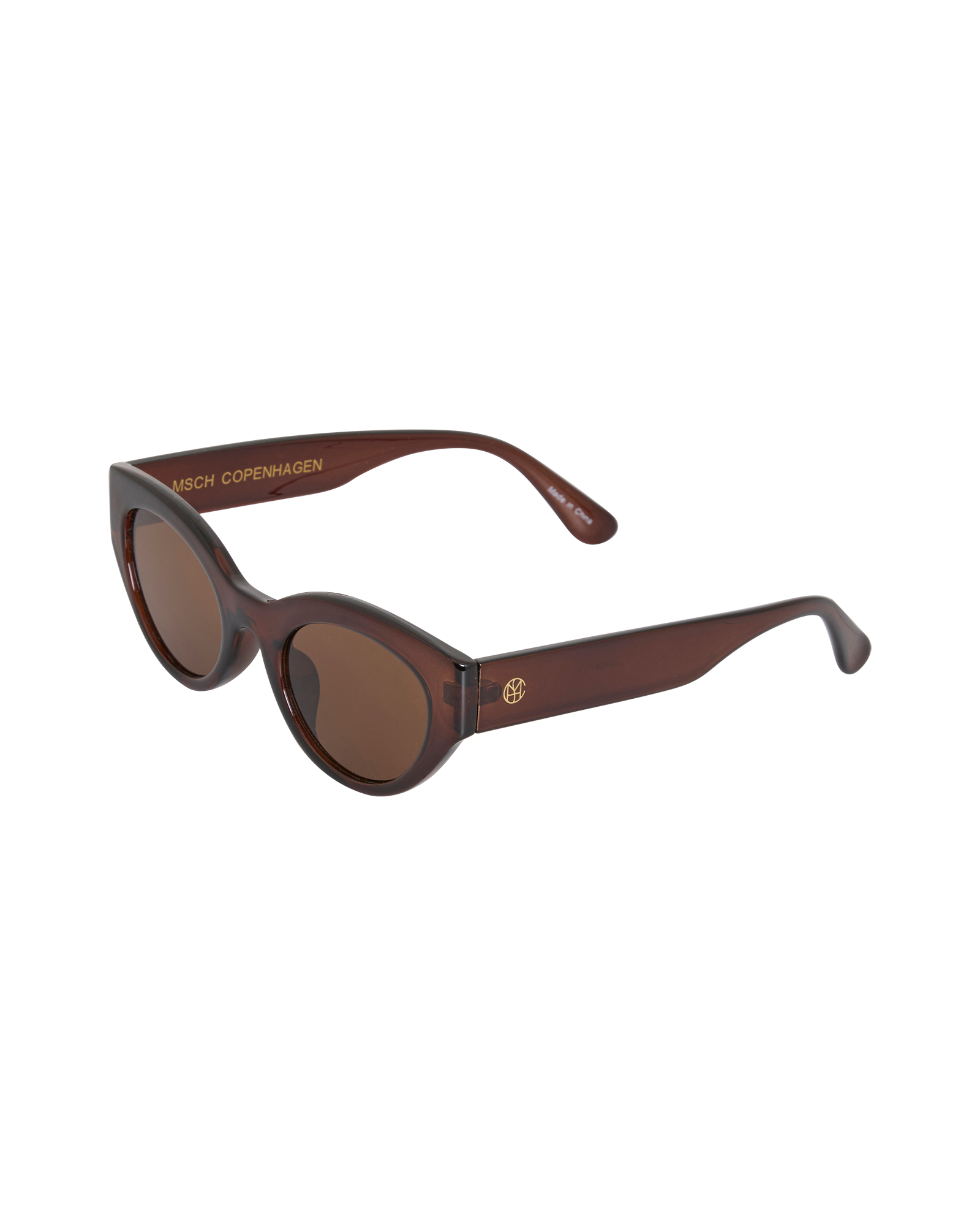 MSCHCaylee Sunglasses – Dark Brown, back