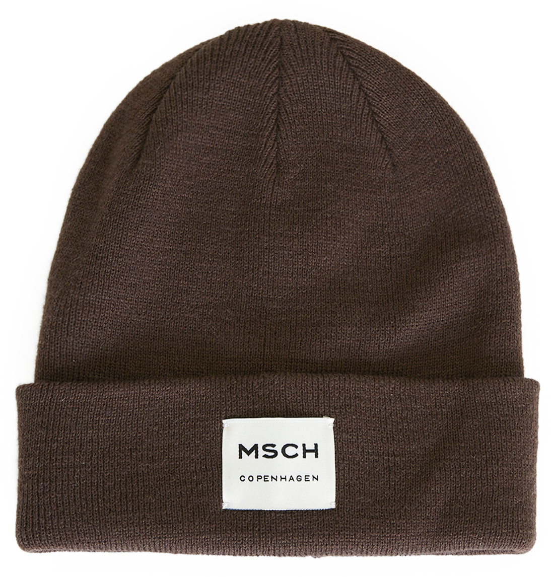 MSCHMojo Logo Beanie – Hot Fudge, front