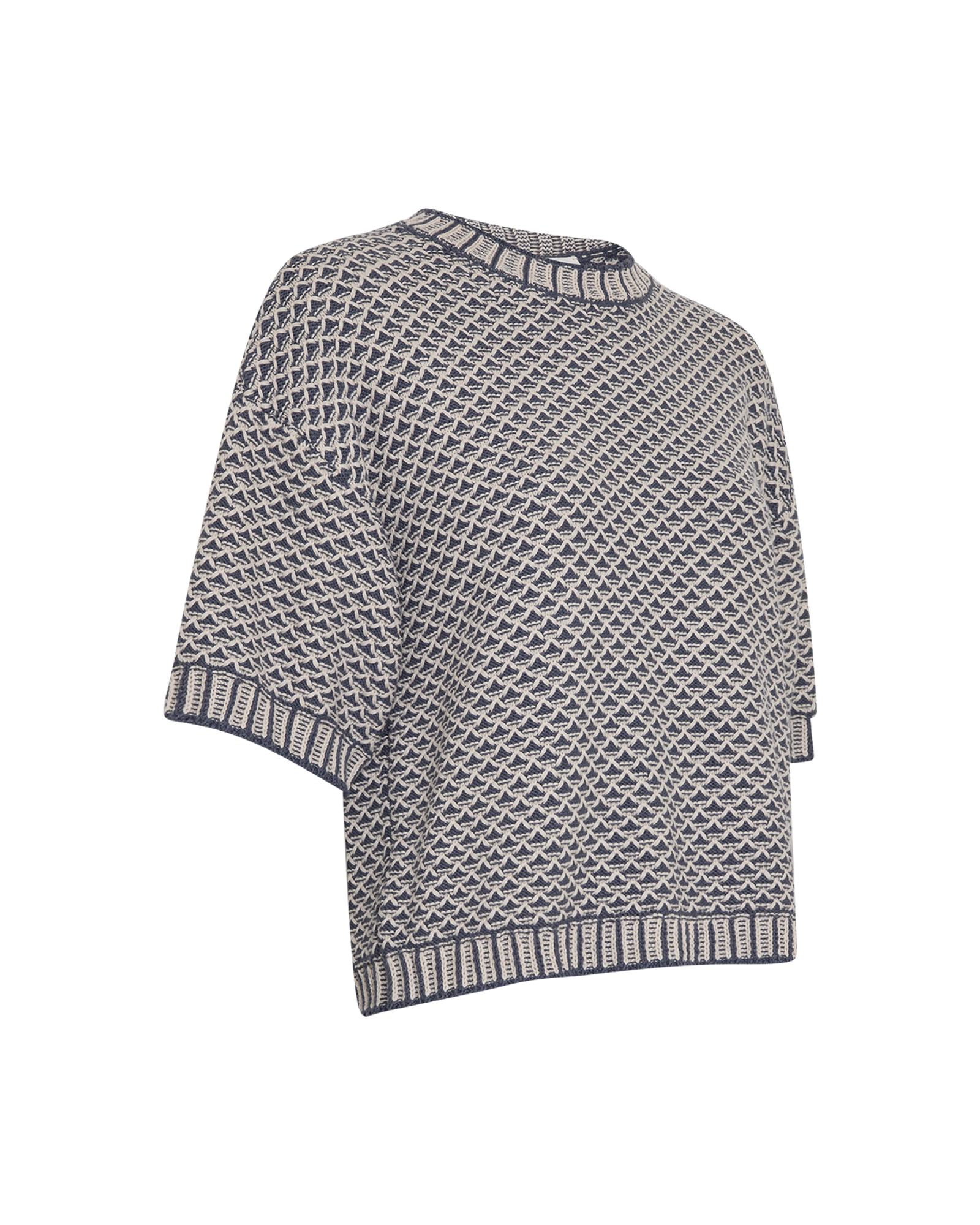 MSCHCatina Pilla 2/4 Pullover – INDIA INK/OAT, close-up