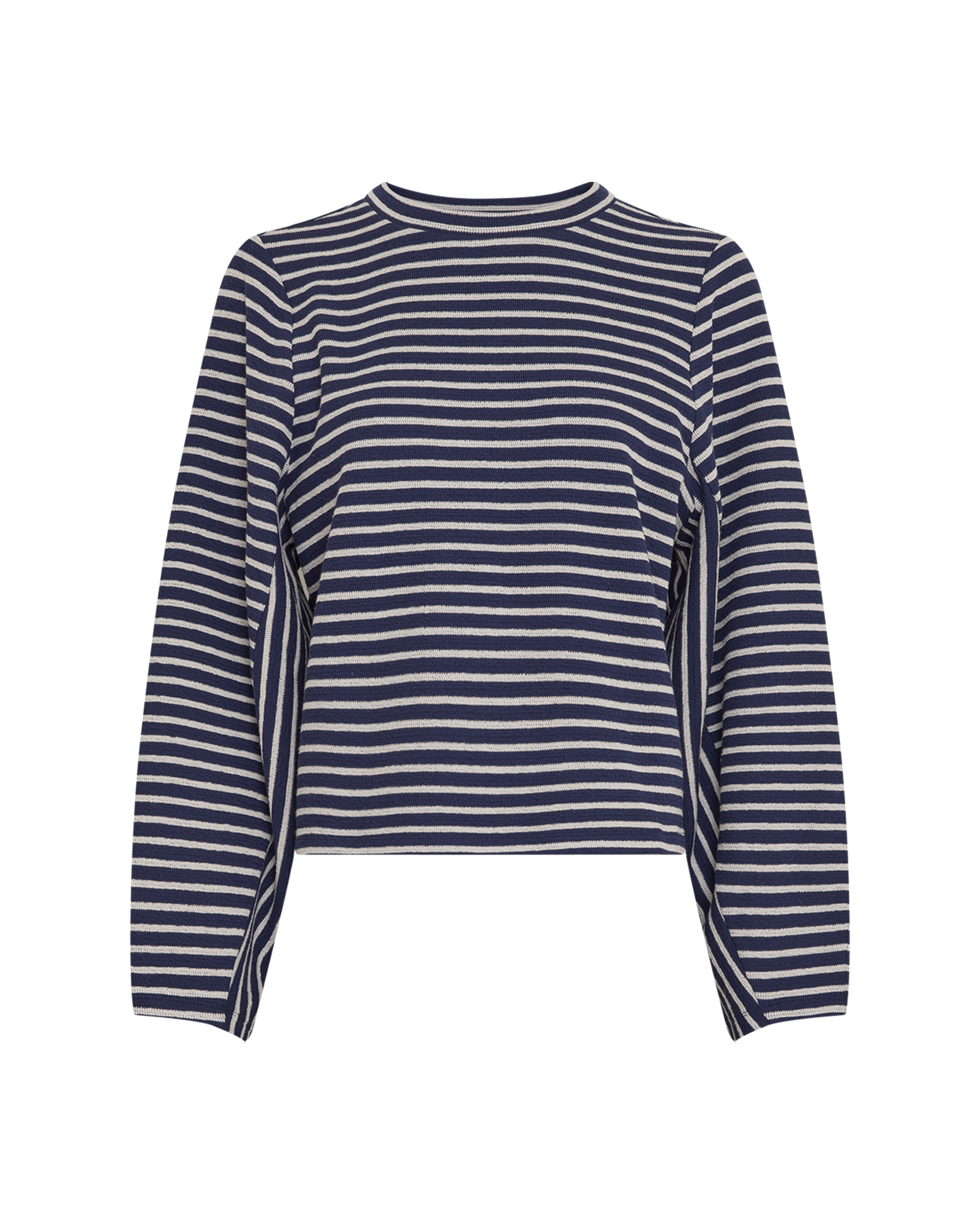 MSCHSofia Sweatshirt STP – Peacoat / Oatmeal, front