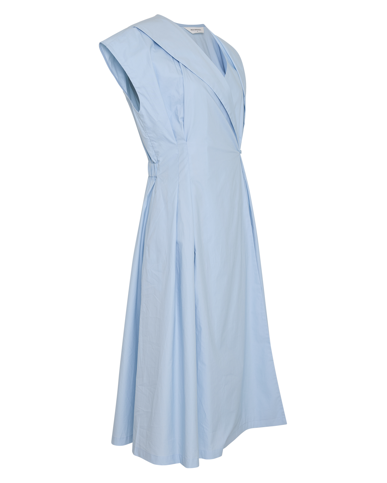 MSCHClari WIliane SL Wrap Dress – Skyway, close-up