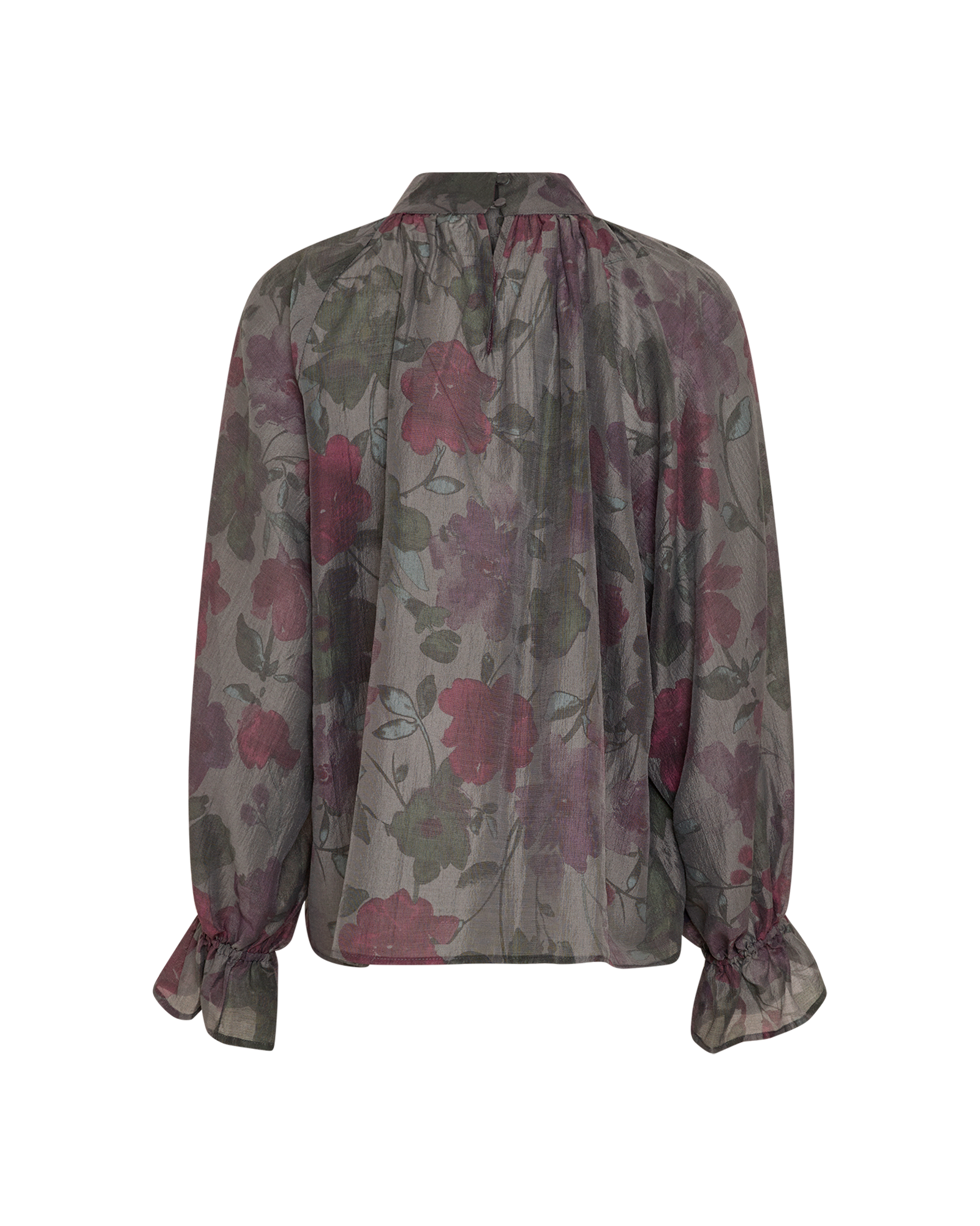 MSCHJaquelina Top AOP – Forest Night Flower, back