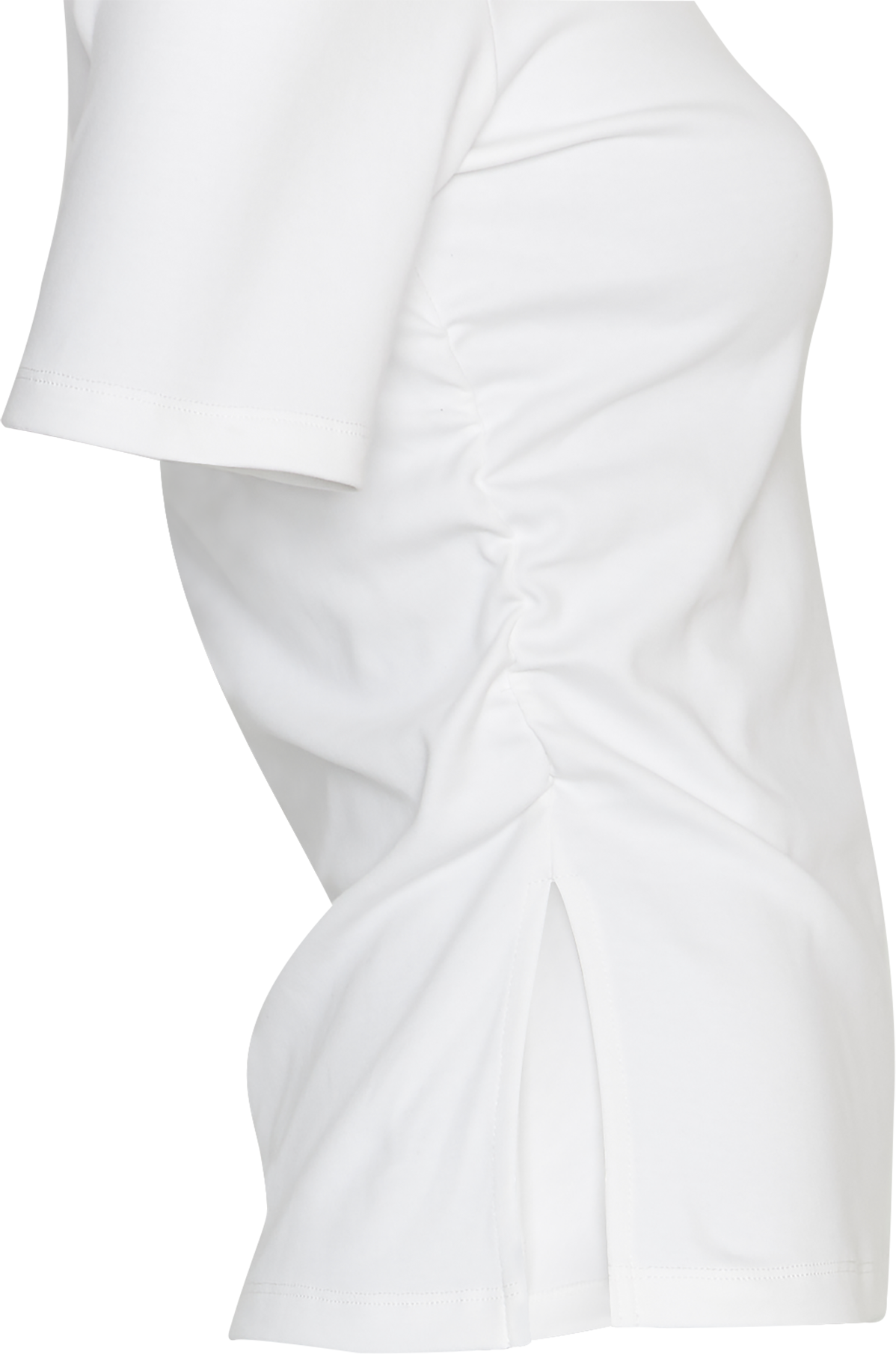MSCHMellona Tee – Bright White, close-up