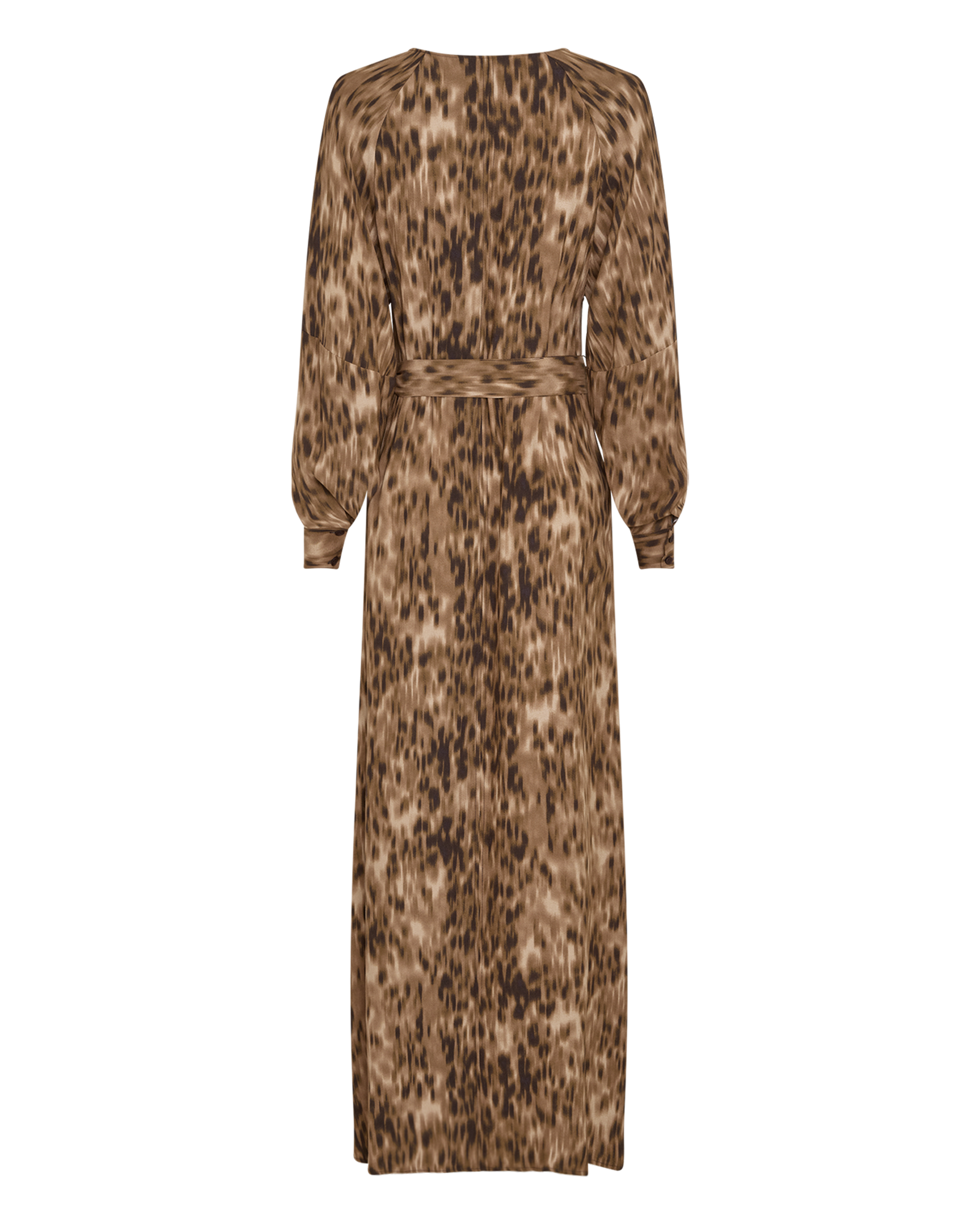 MSCHTeia Dress AOP – Tannin Abstract, back