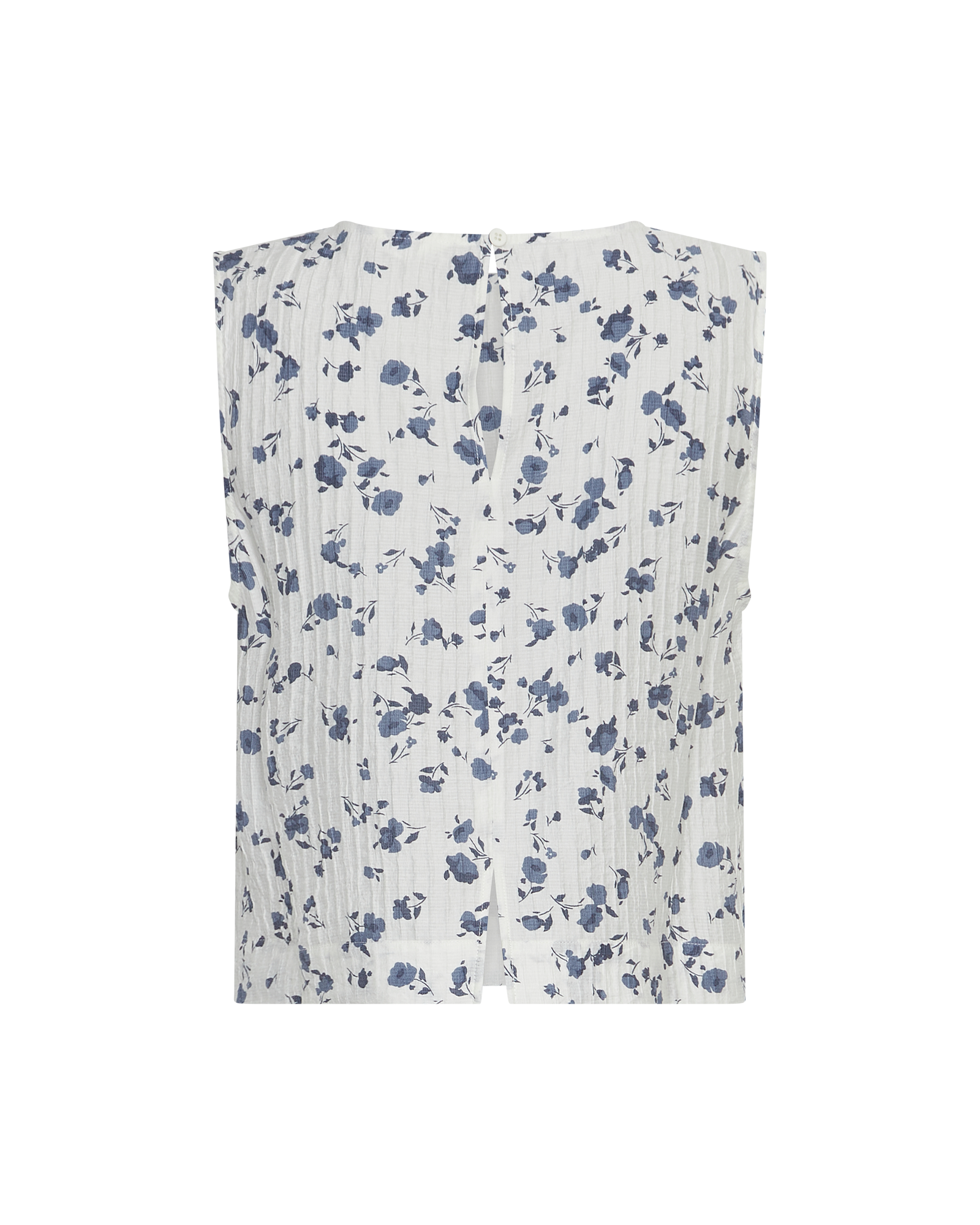 MSCHFalisha Short SL Top AOP – Oceana Flower, back