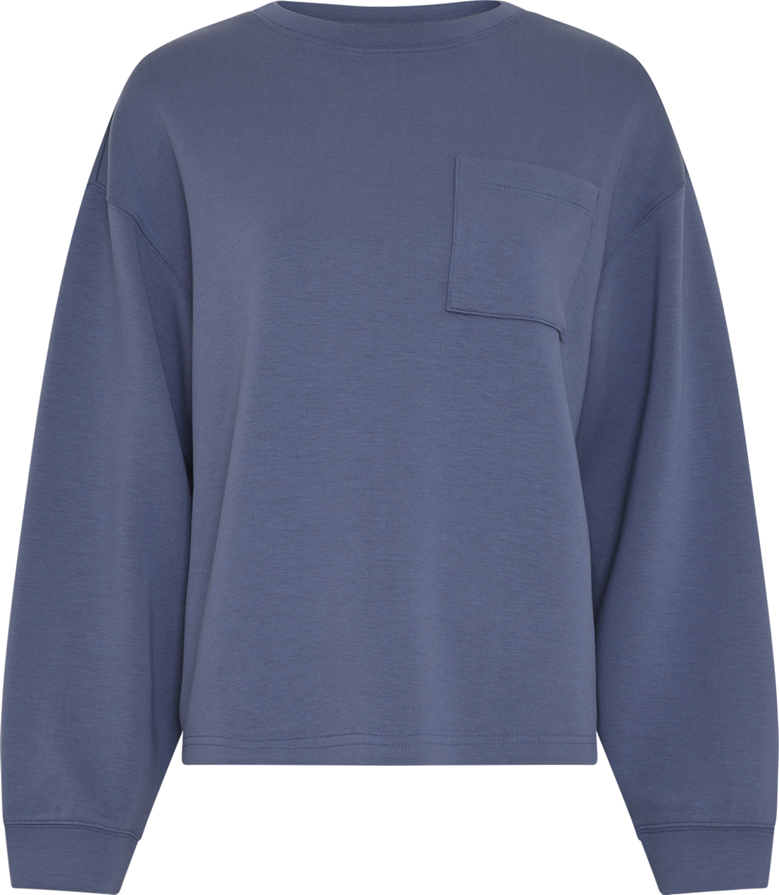 MSCHIlliana Ima Q Sweatshirt – Vintage Indigo, front