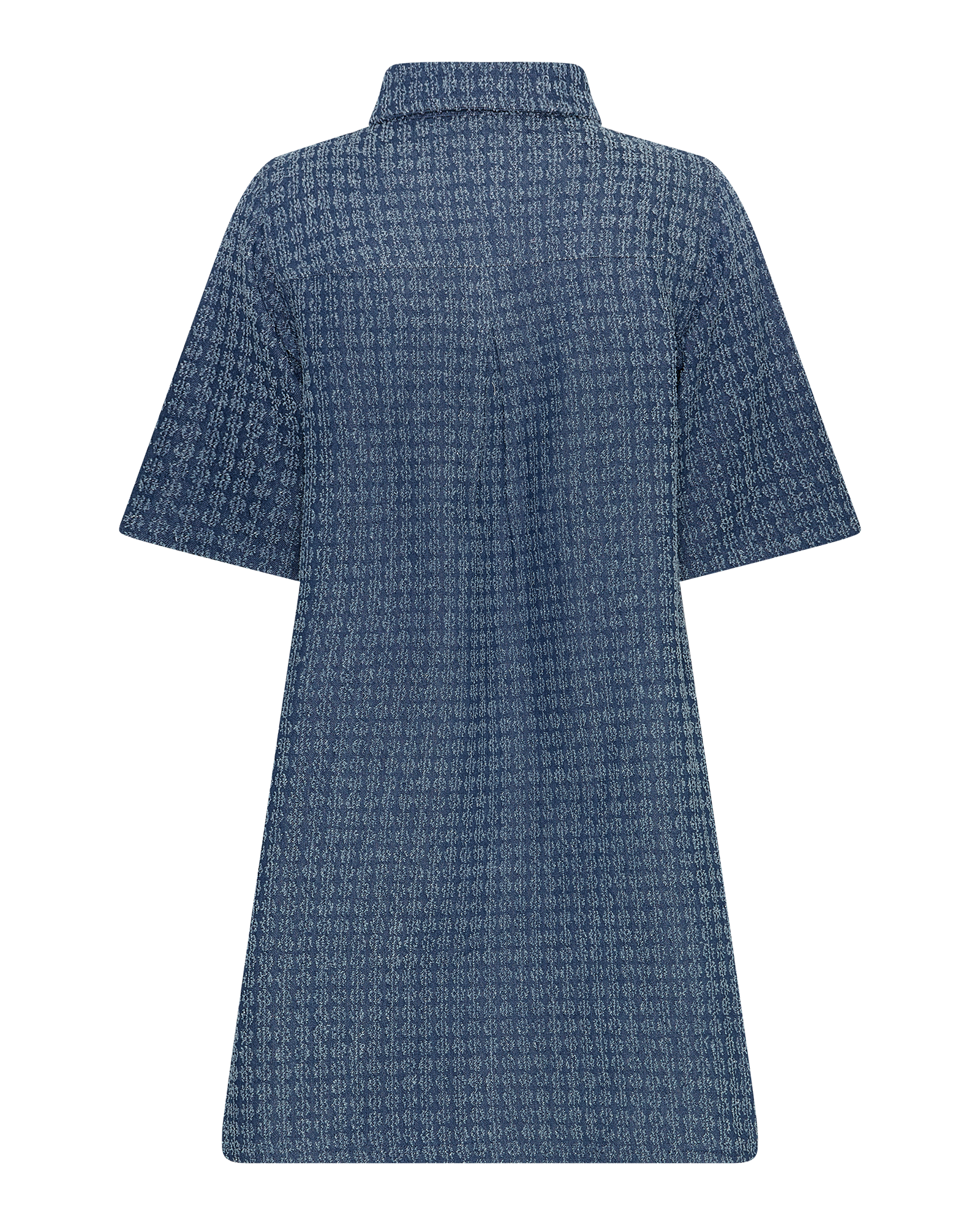 MSCHIbo 2/4 Dress – Mid Blue Washed, back
