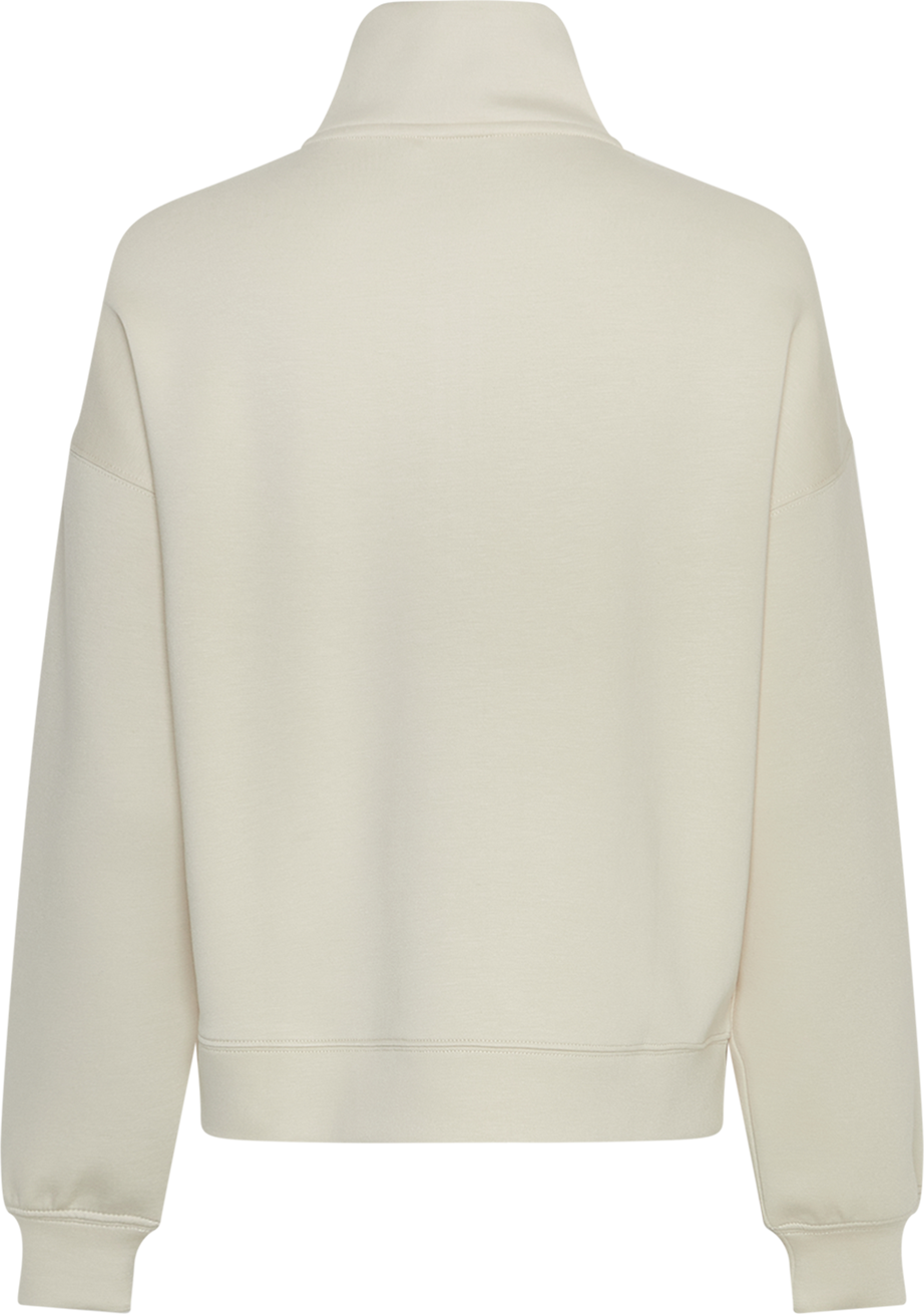 MSCHIlliana Ima Q Zip Sweatshirt – Oatmeal, back
