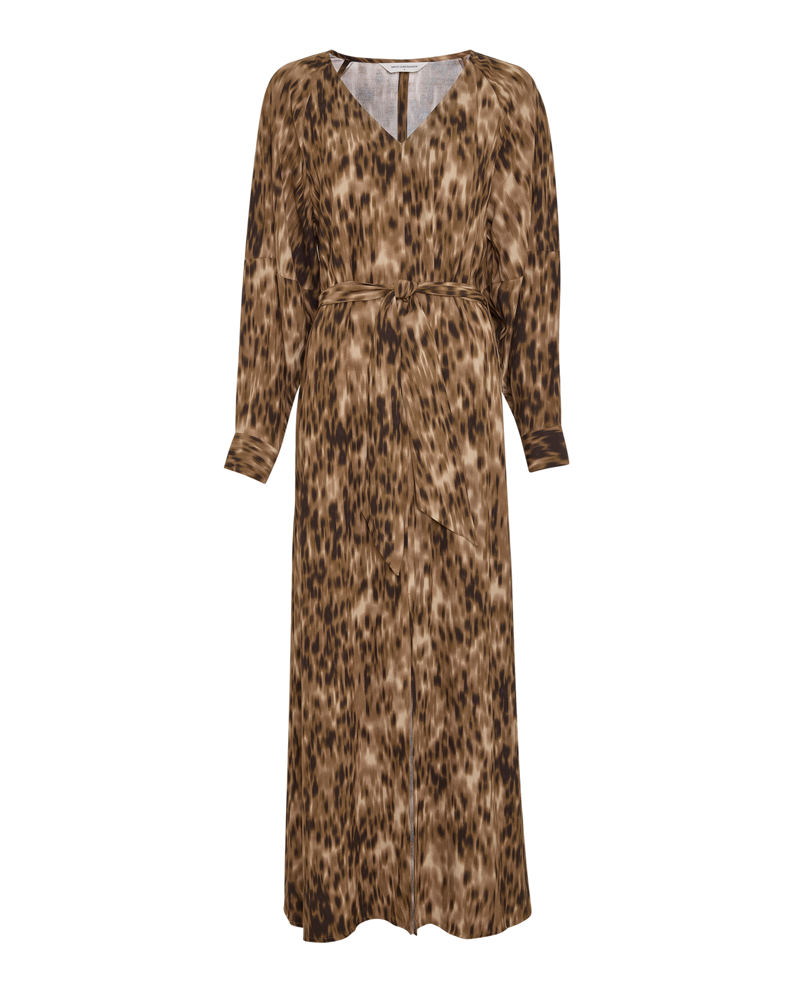 MSCHTeia Dress AOP – Tannin Abstract, front
