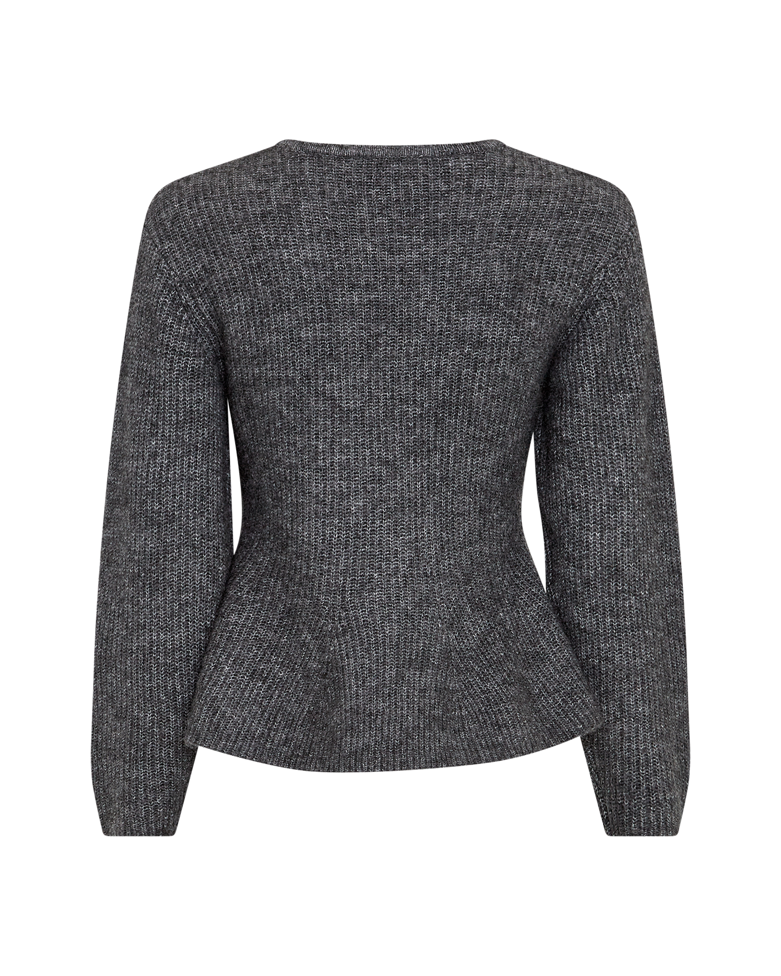 MSCHLoriana Hope V Pullover – Dark Grey Melange, back