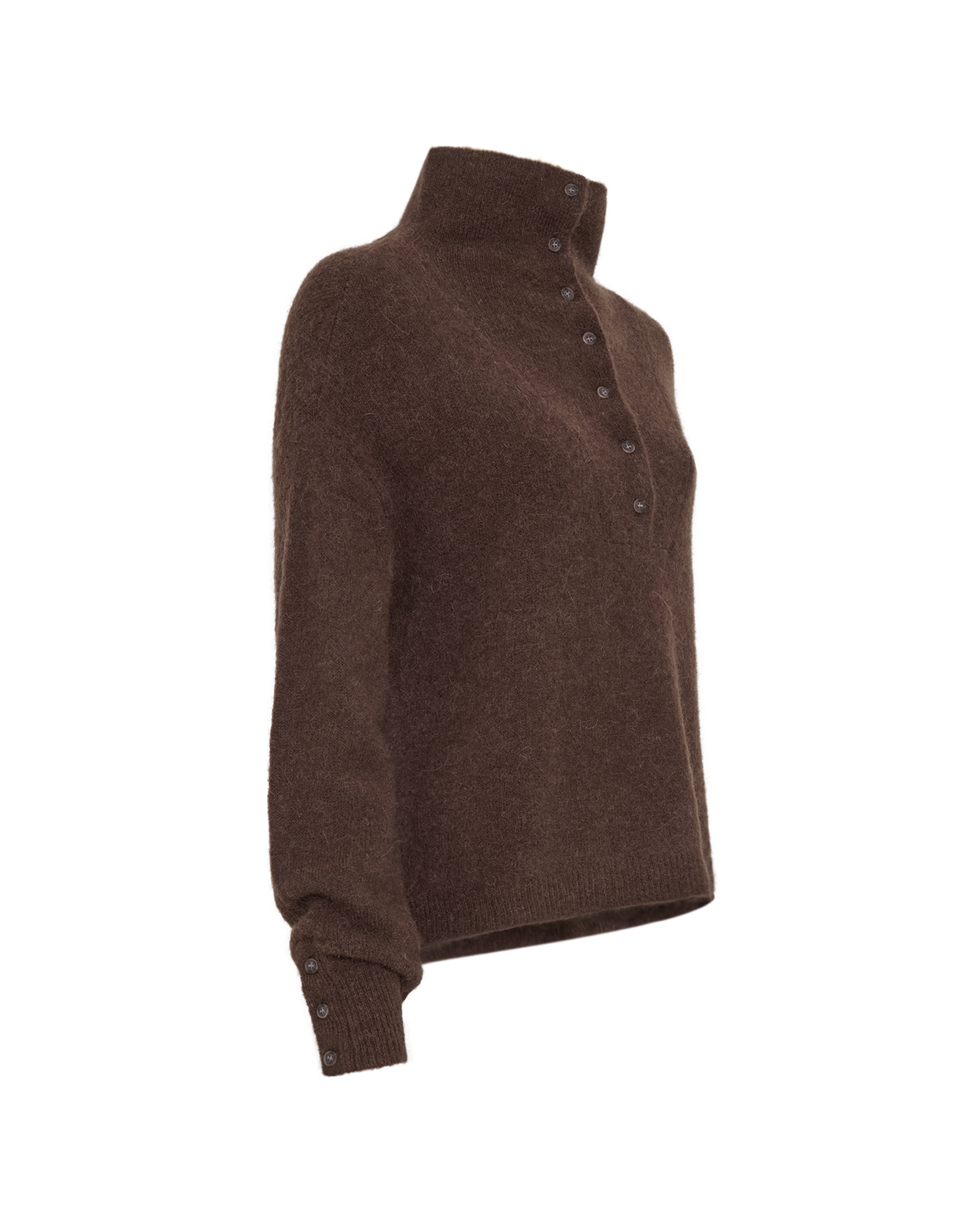 MSCHBondie Hope M Pullover – Hot Fudge, close-up