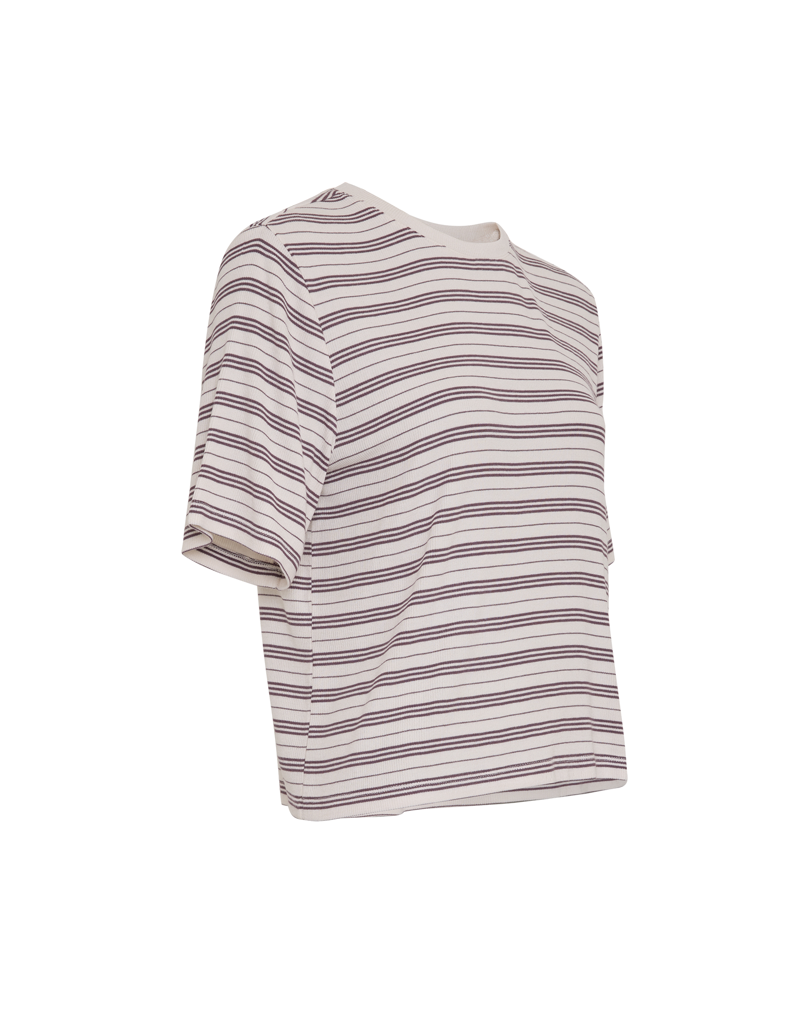 MSCHSolo Jana Tee STP – BIRCH/HUCKLEBER, close-up