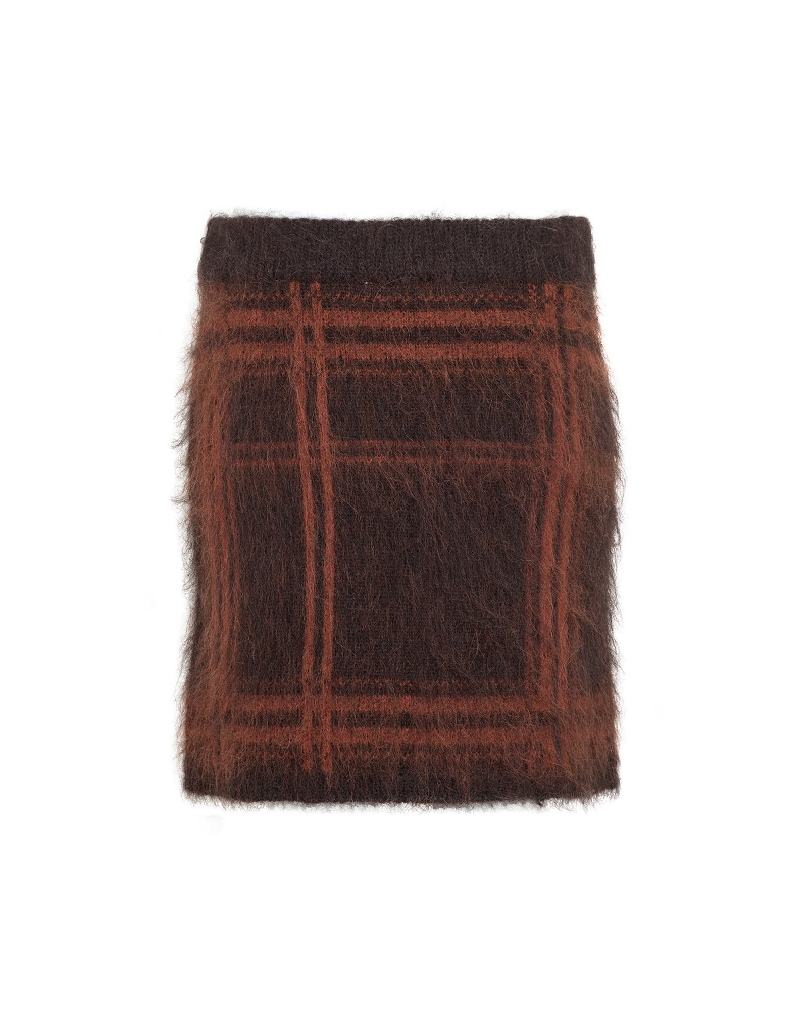 MSCHAgnete Lycie Skirt CHK – Molé / Arabian Spice, back
