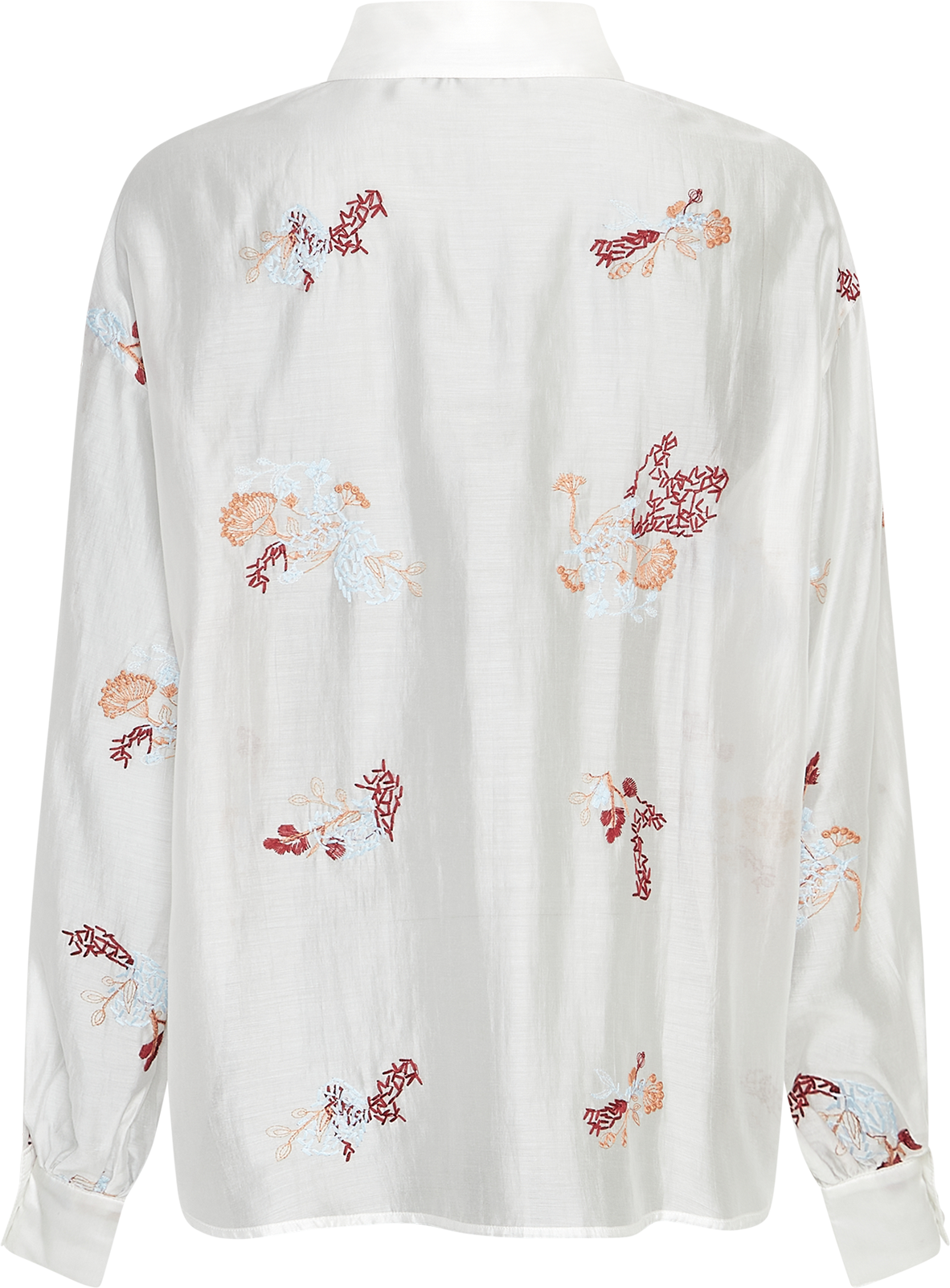 MSCHSabine Shirt EMB – Egret, back