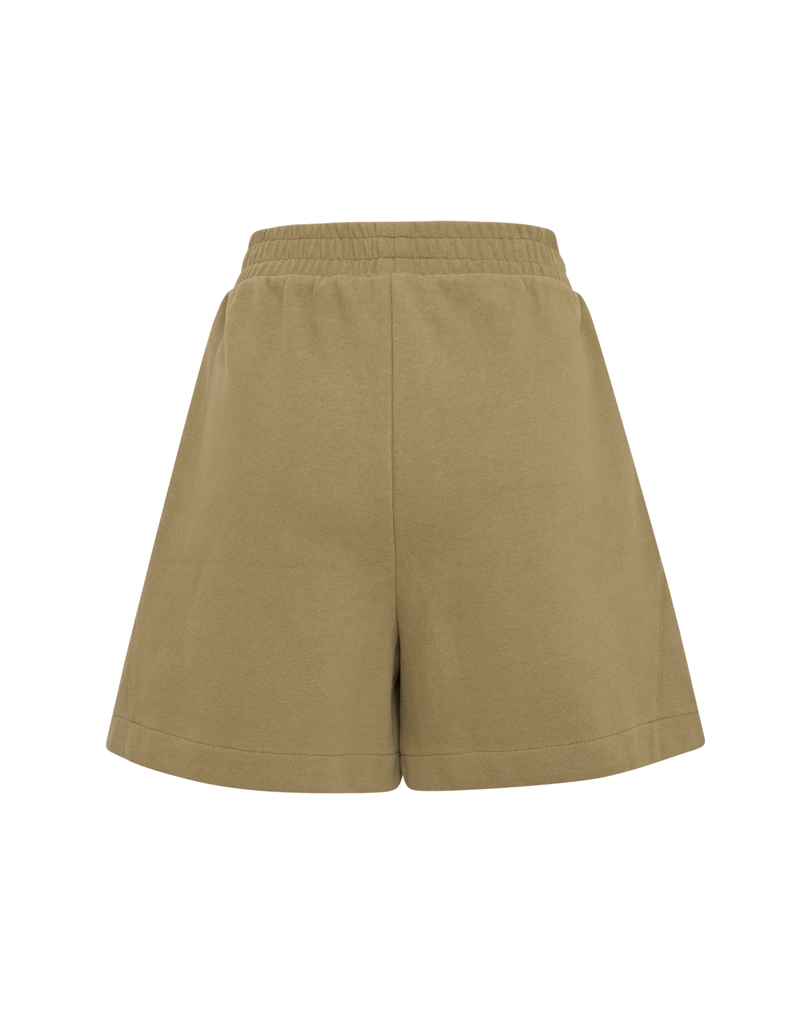 MSCHKai Marletta HW Sweat Shorts – DRIED HERB, back