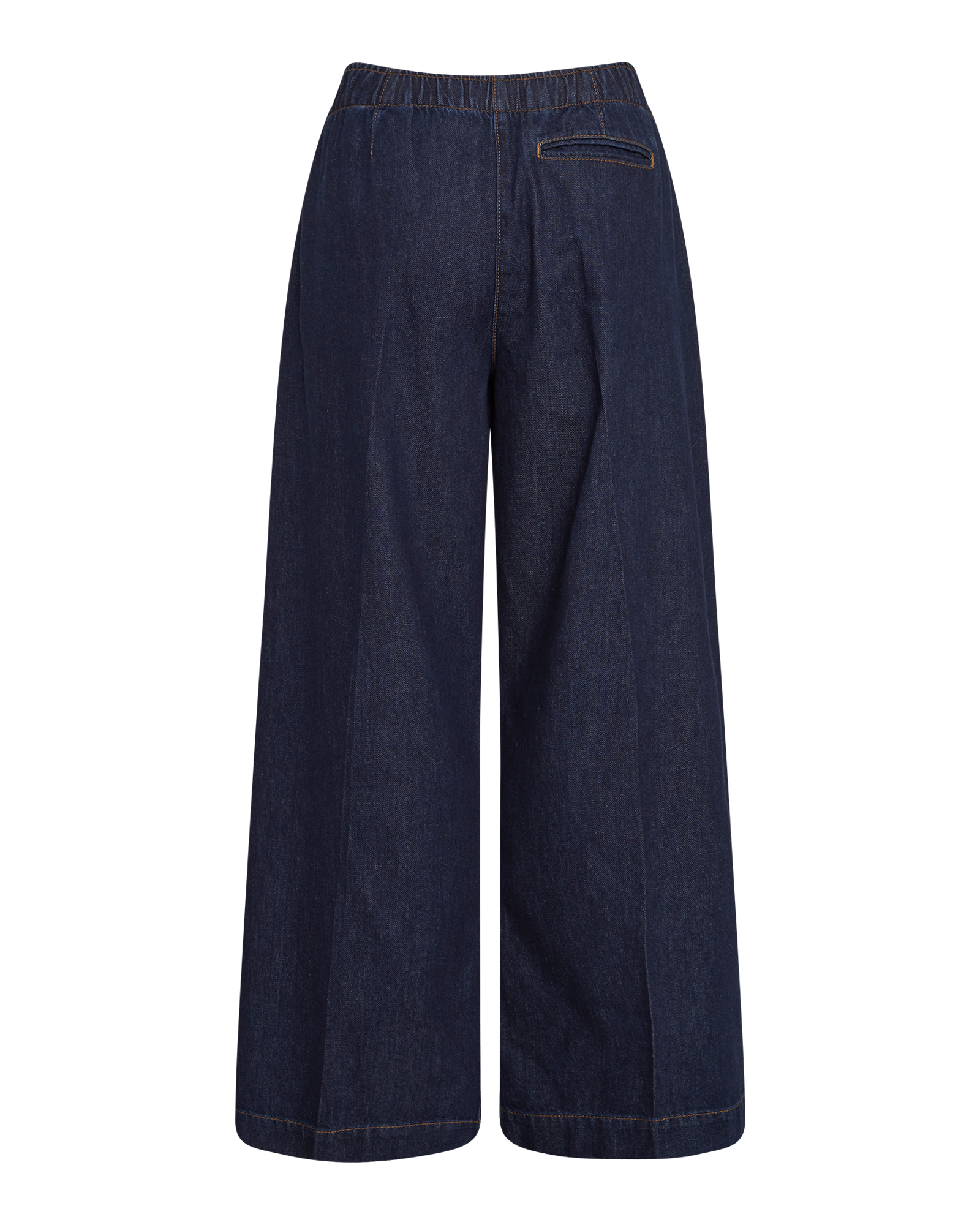 MSCHSana Lis Pants – Dark Blue Washed, back
