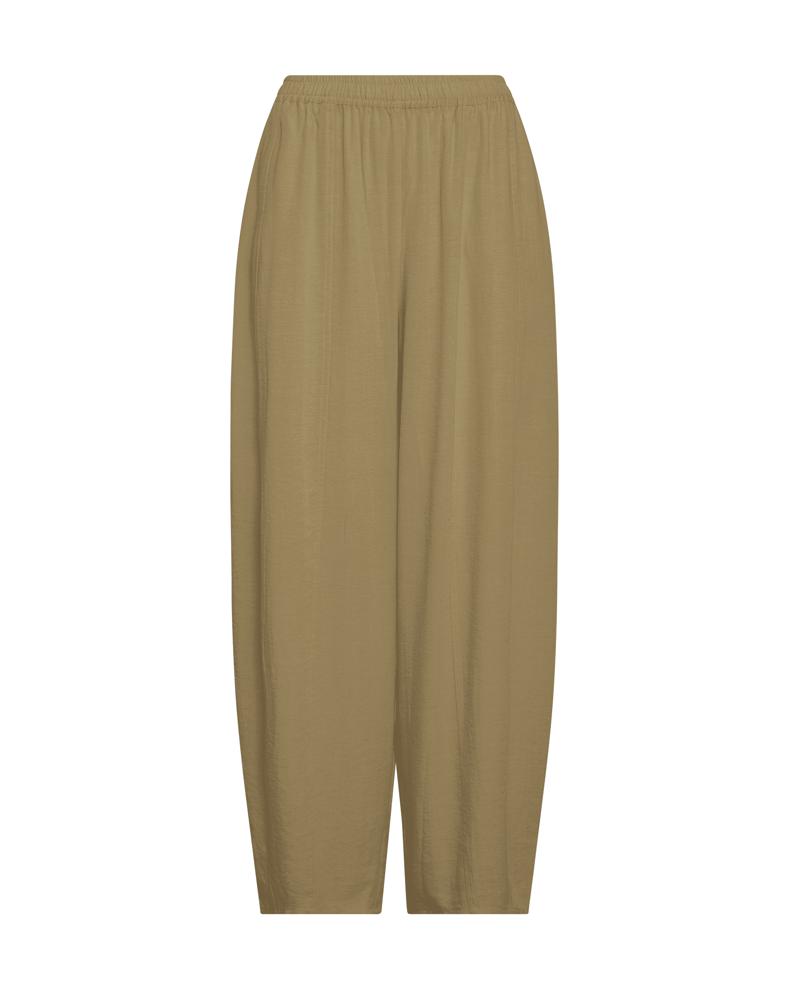 MSCHLilia Daria Barrel Pants – DRIED HERB, front