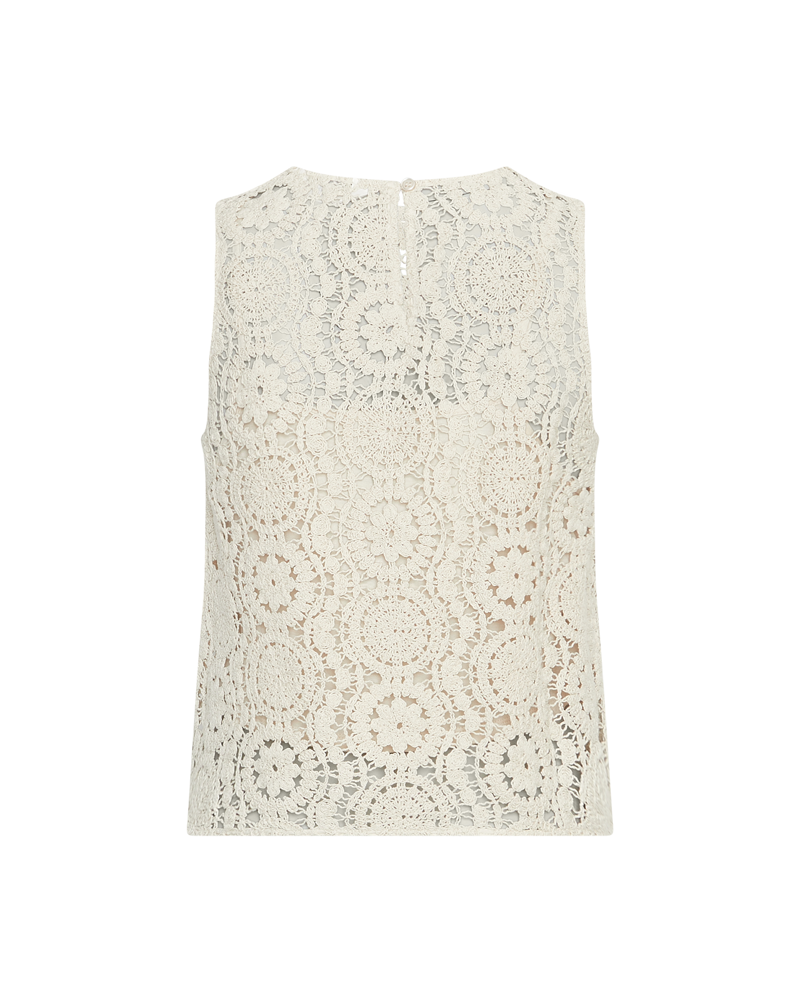 MSCHBaxter SL Top – Bleached Sand, back