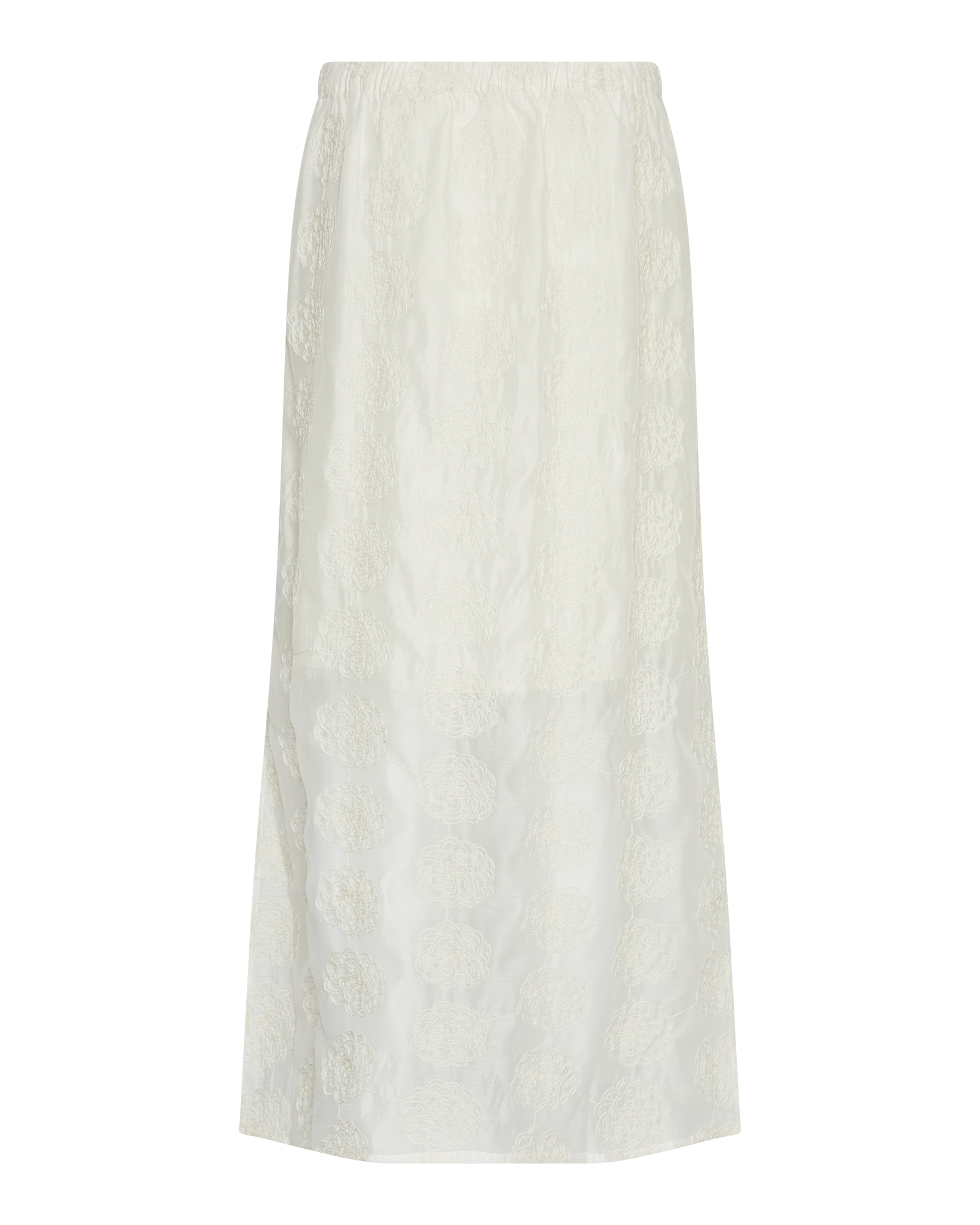 MSCHAlaina HW Skirt EMB – Fog, back