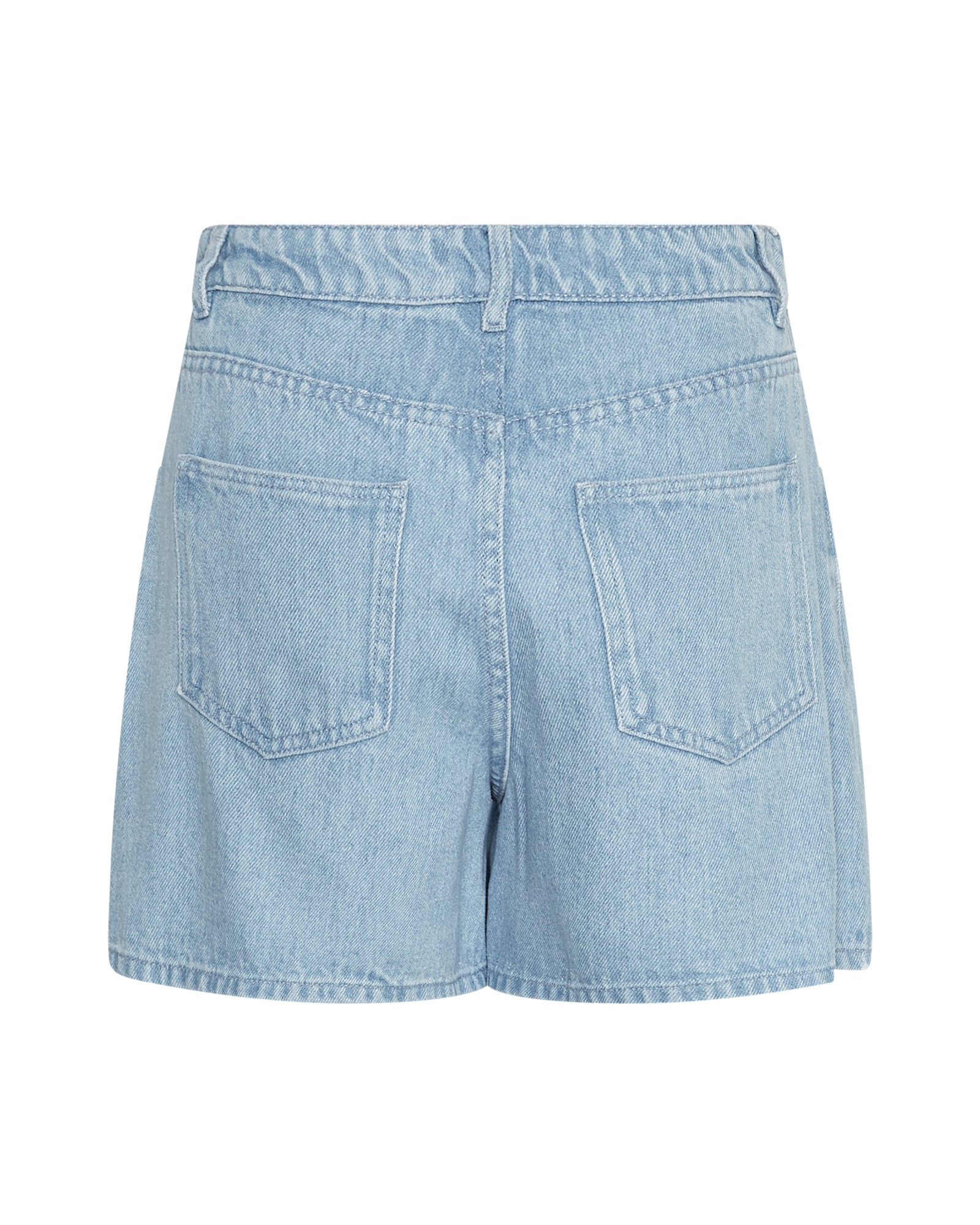 MSCHSaphina HW Shorts – Light Blue Washed, back