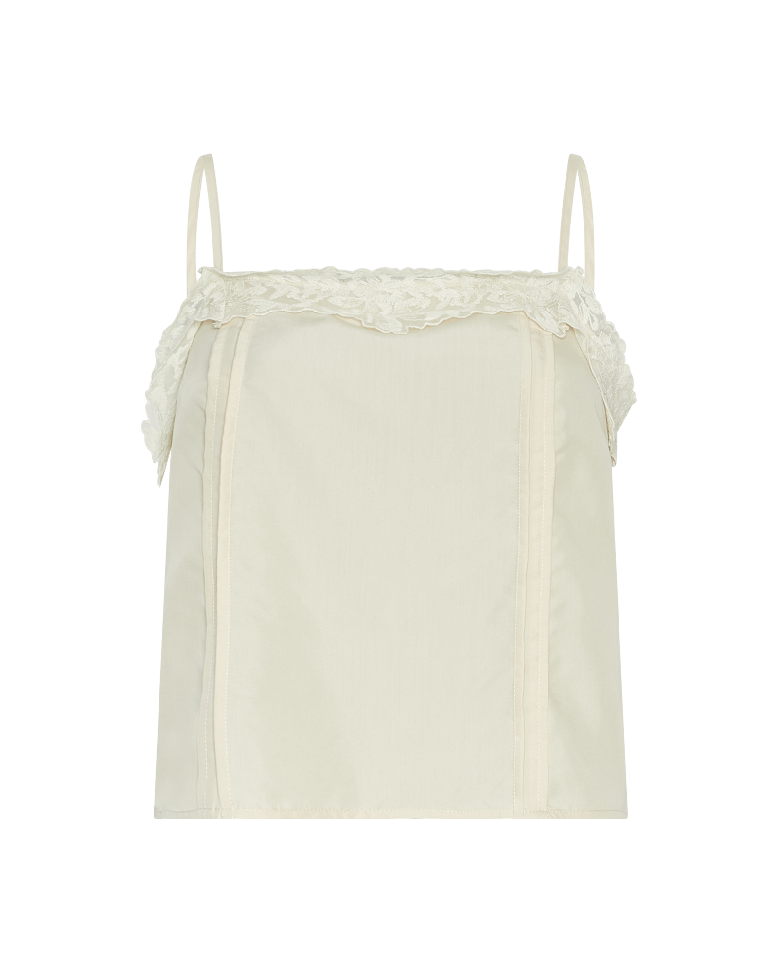 MSCHTheresa Singlet – Bleached Sand, front