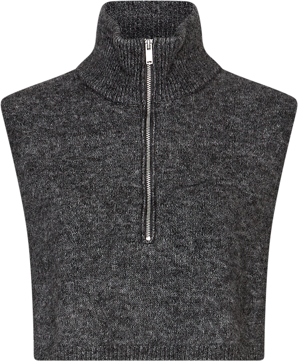 MSCHMilania Hope Bib Neck – Dark Grey Melange, front