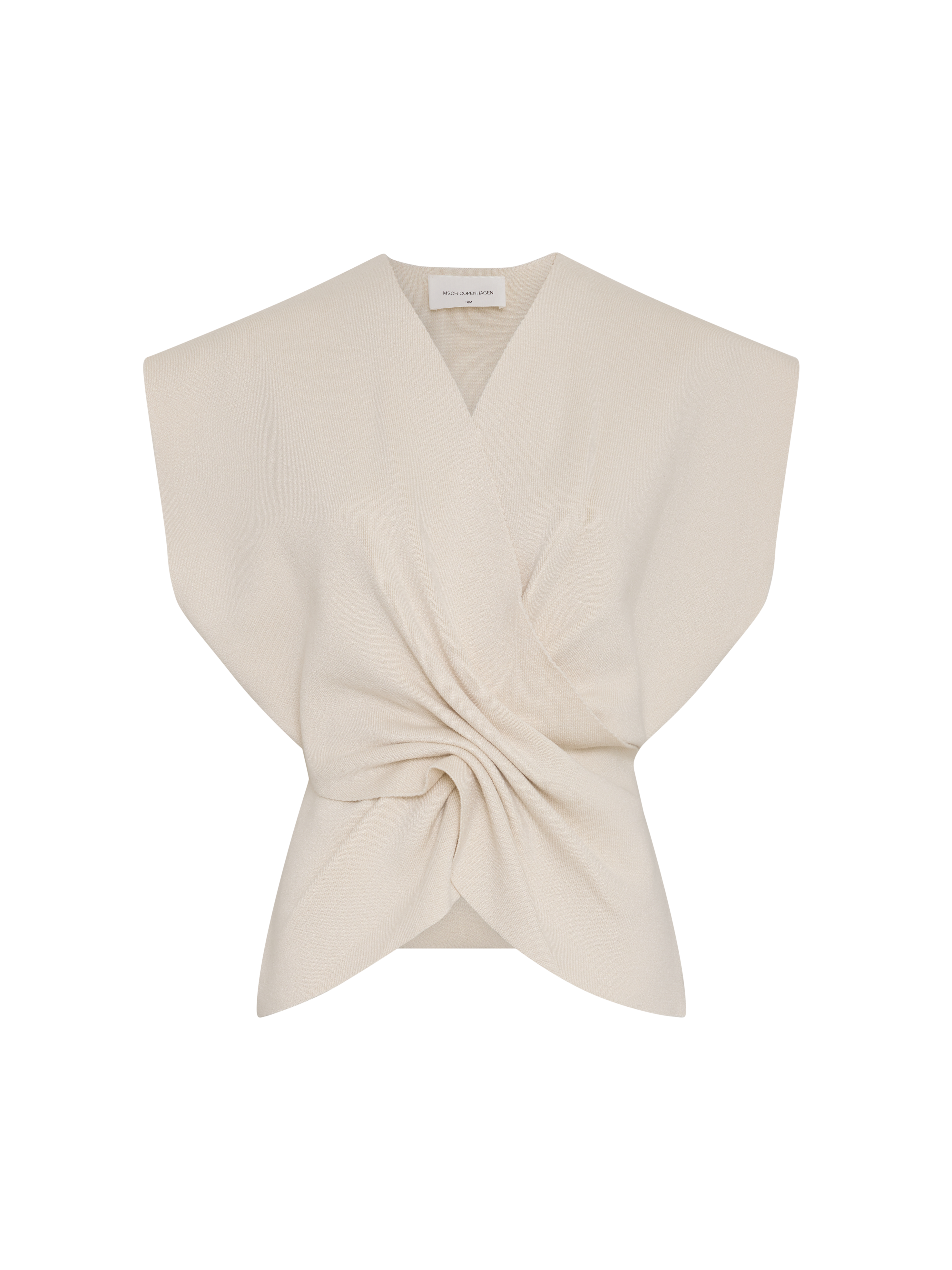 MSCHHanna SS Wrap Pullover