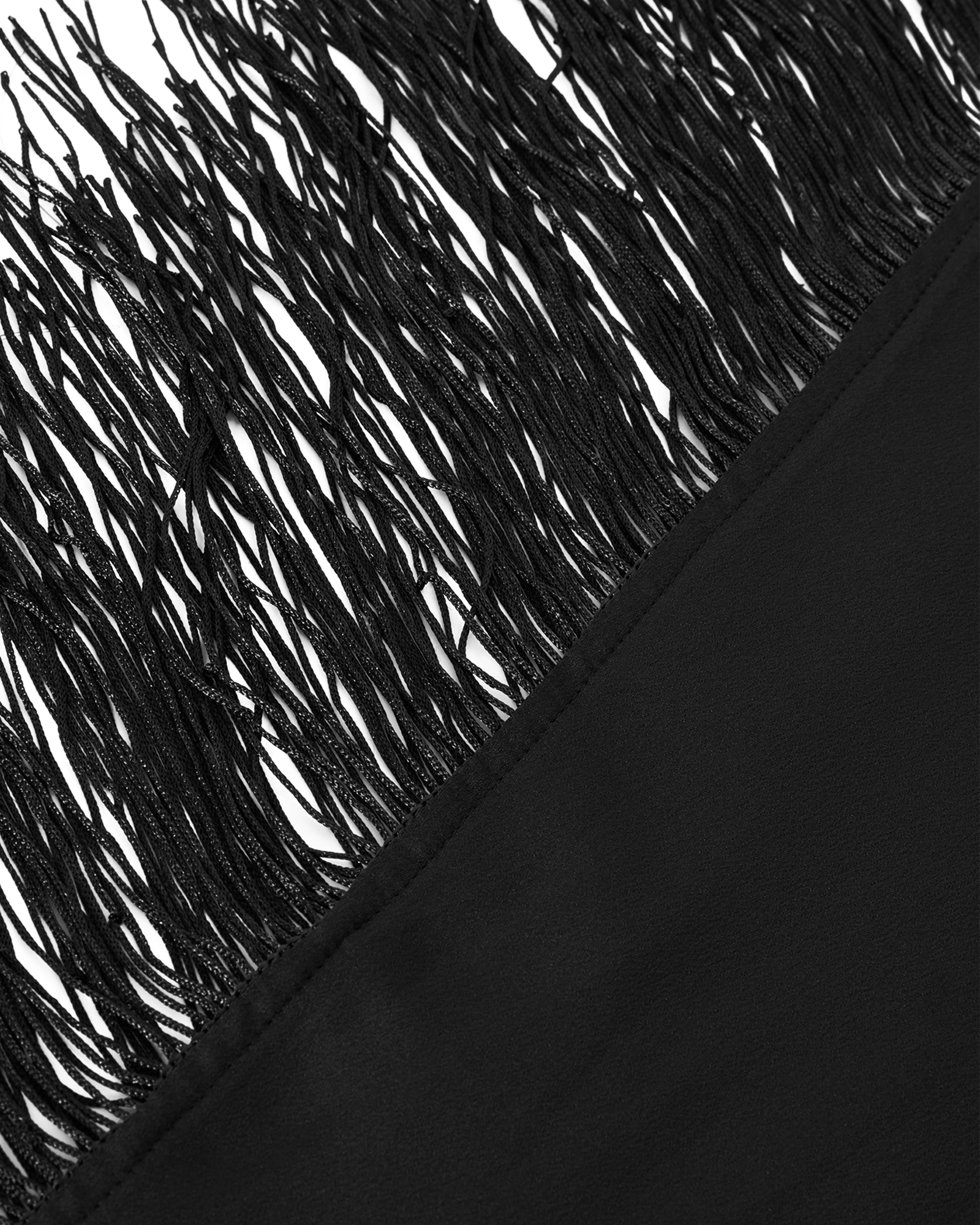 KEYViva Scarf – Black, close-up