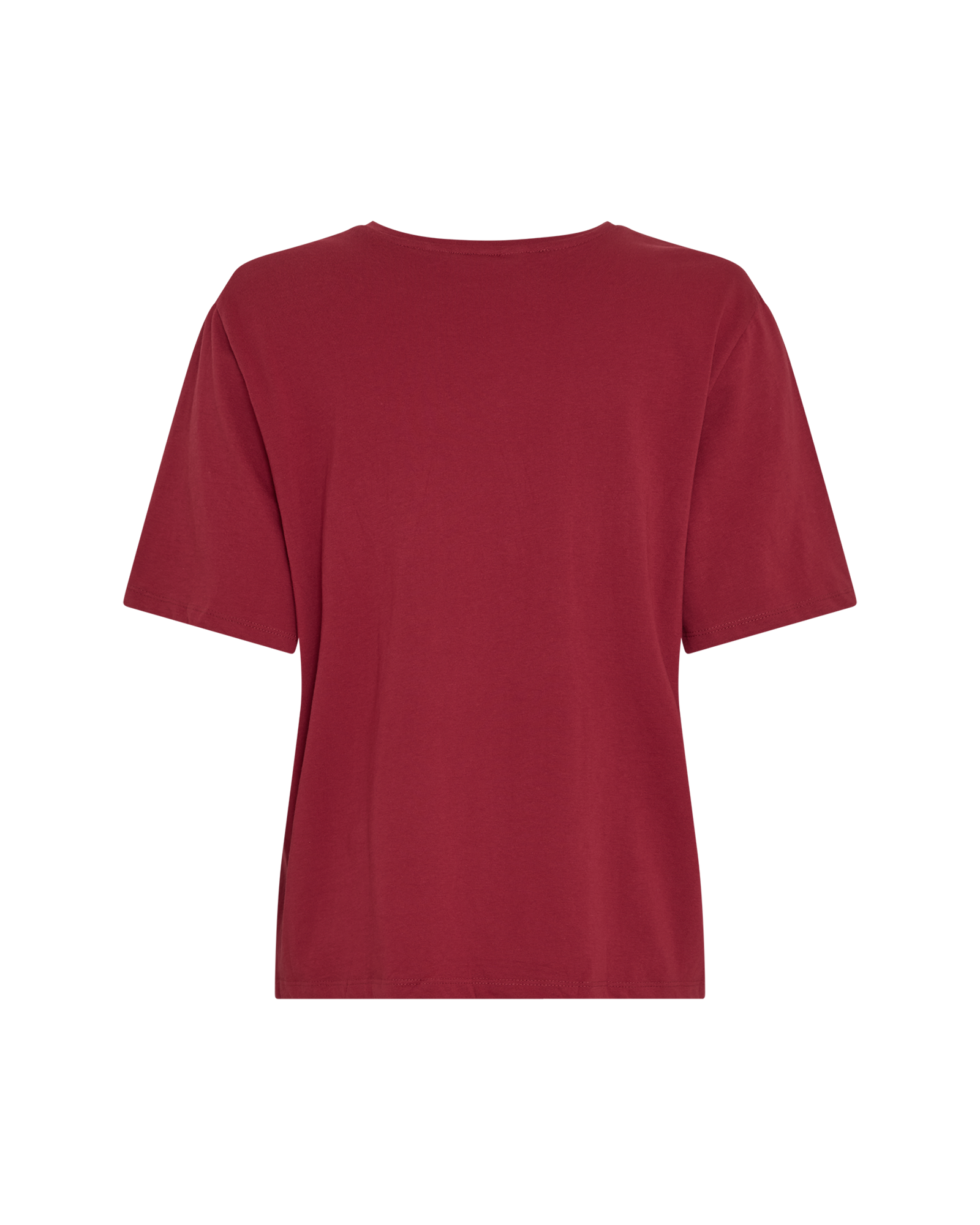 MSCHTheana Organic Icon Logo Tee – Rhubarb / Karbine Red, back
