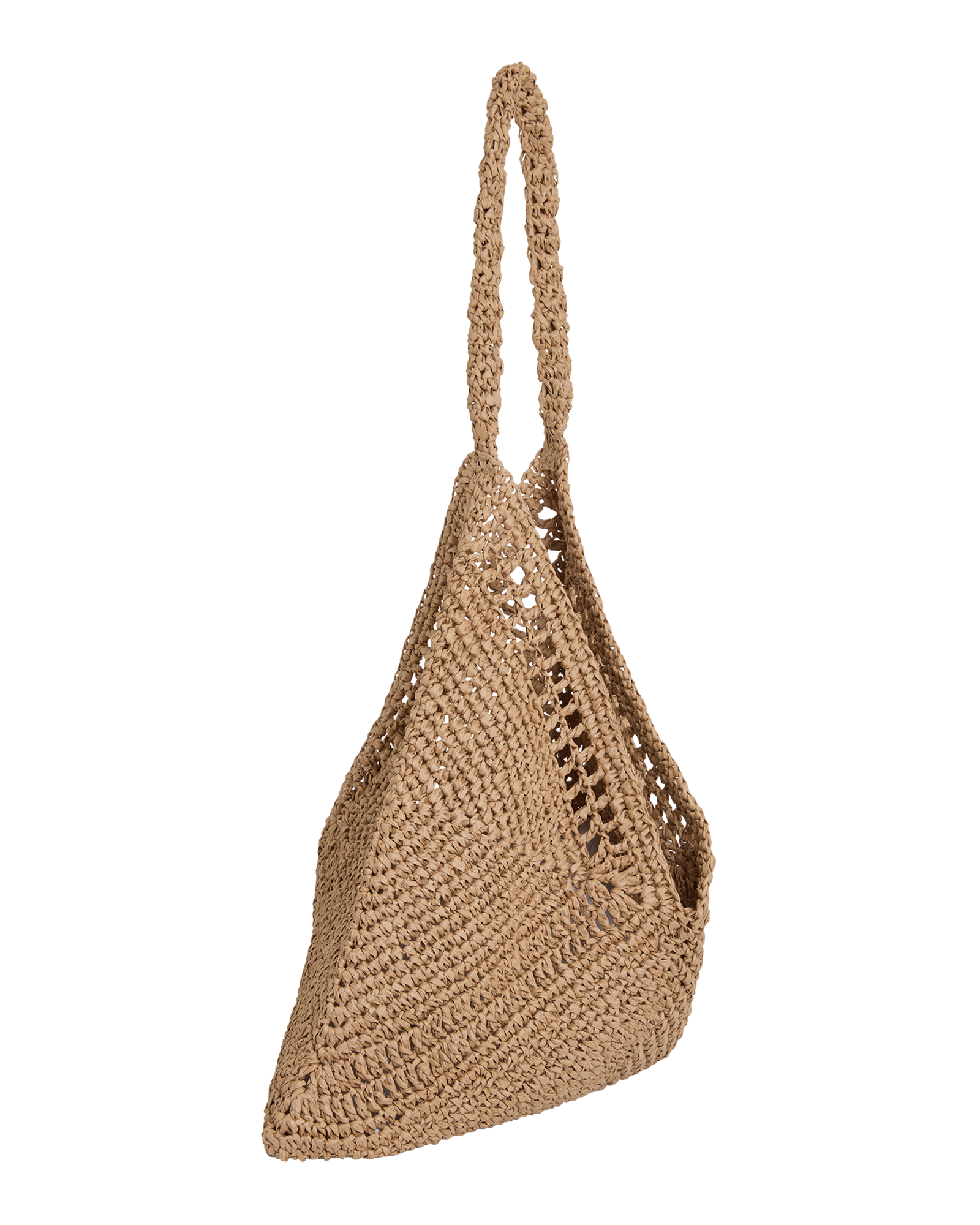 MSCHAbelone Shoulder Bag – Toasted Coconut, back