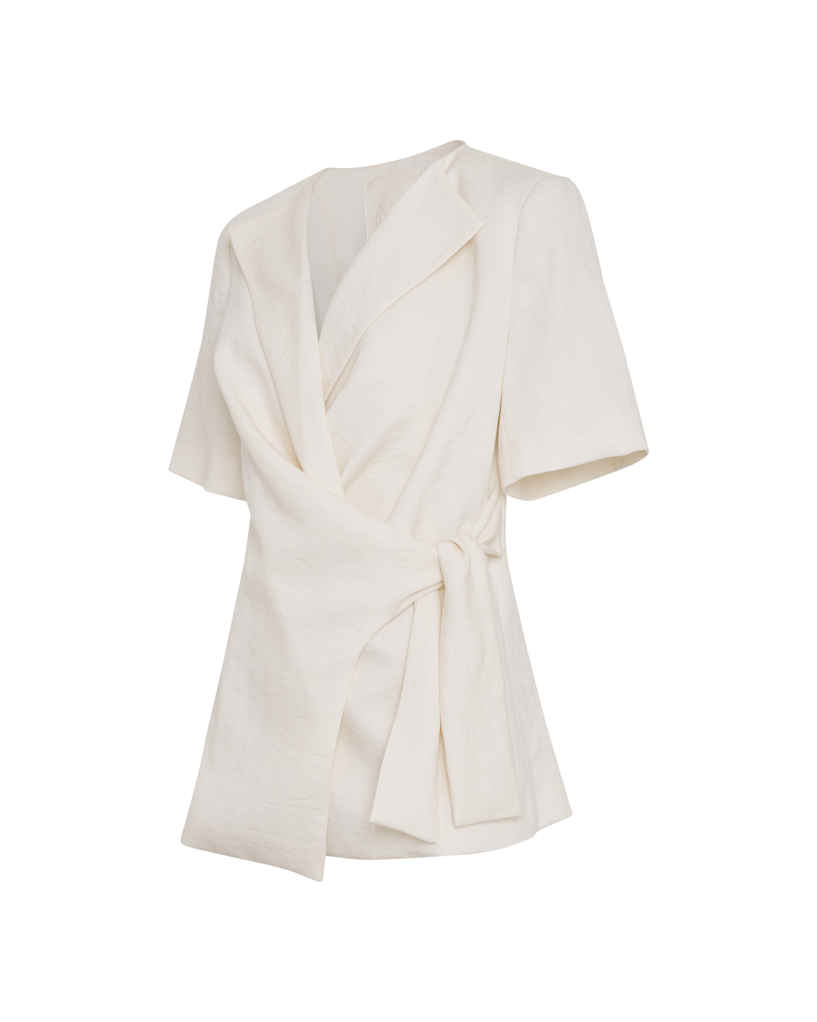 MSCHMauda 2/4 Blazer – Egret, close-up
