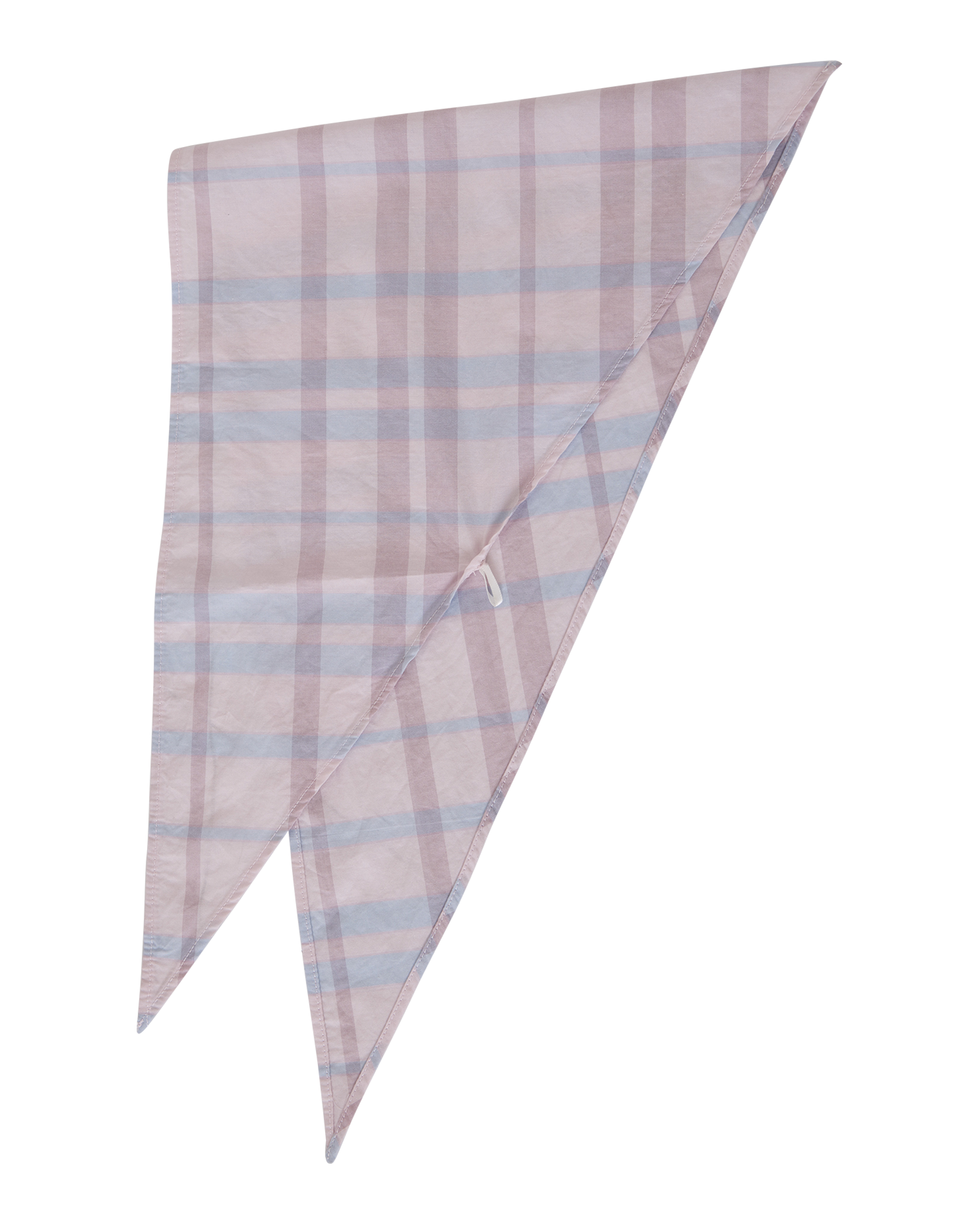 MSCHBlia Selmina Scarf CHK – Elderberry Checked, back