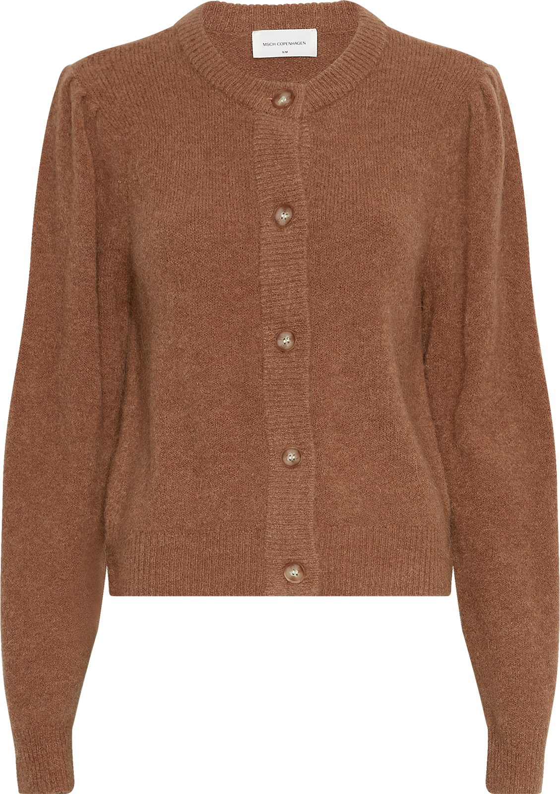MSCHMiabelle Hope Cardigan – Toasted Coconut, front