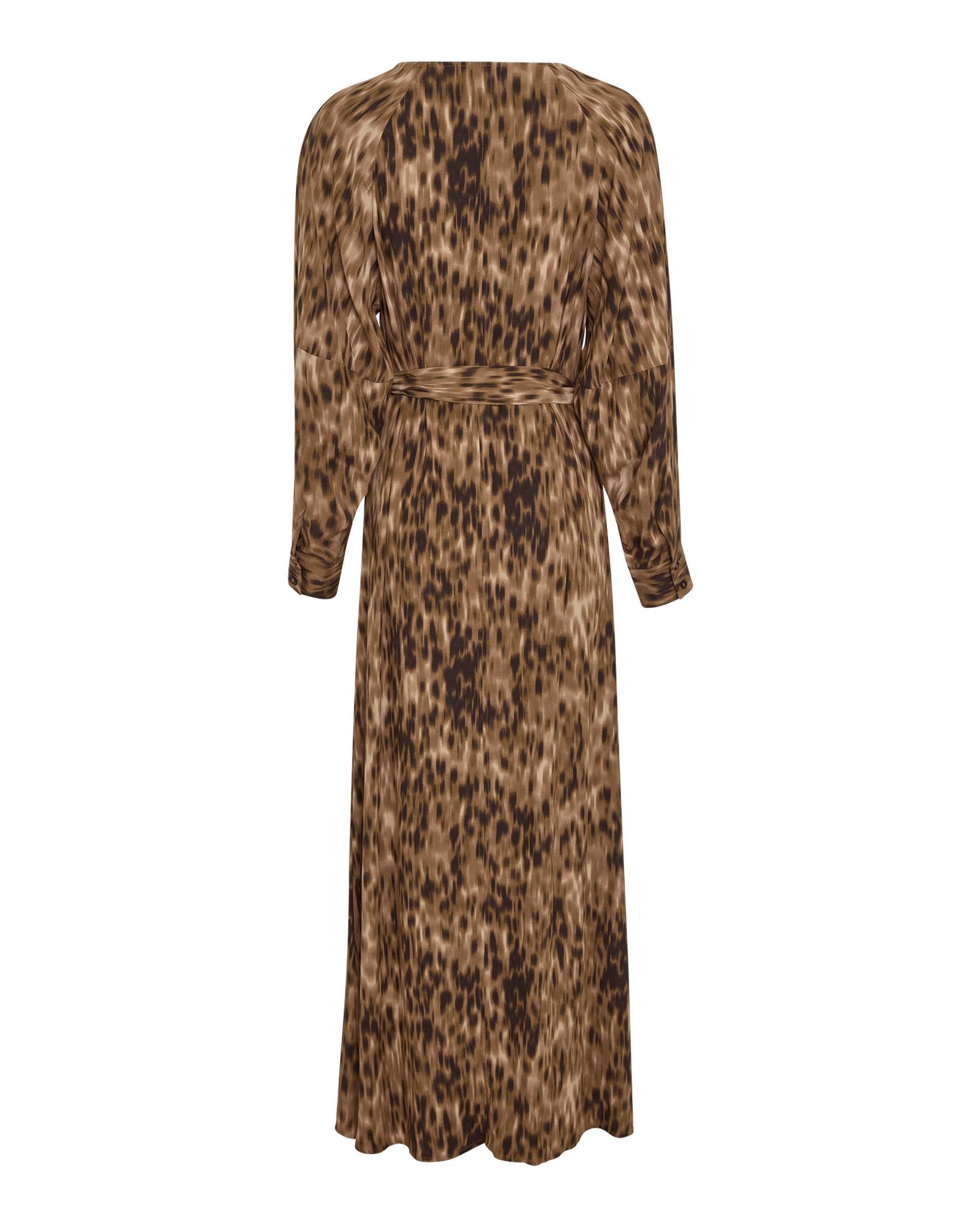 MSCHTeia Dress AOP – Tannin Abstract, back
