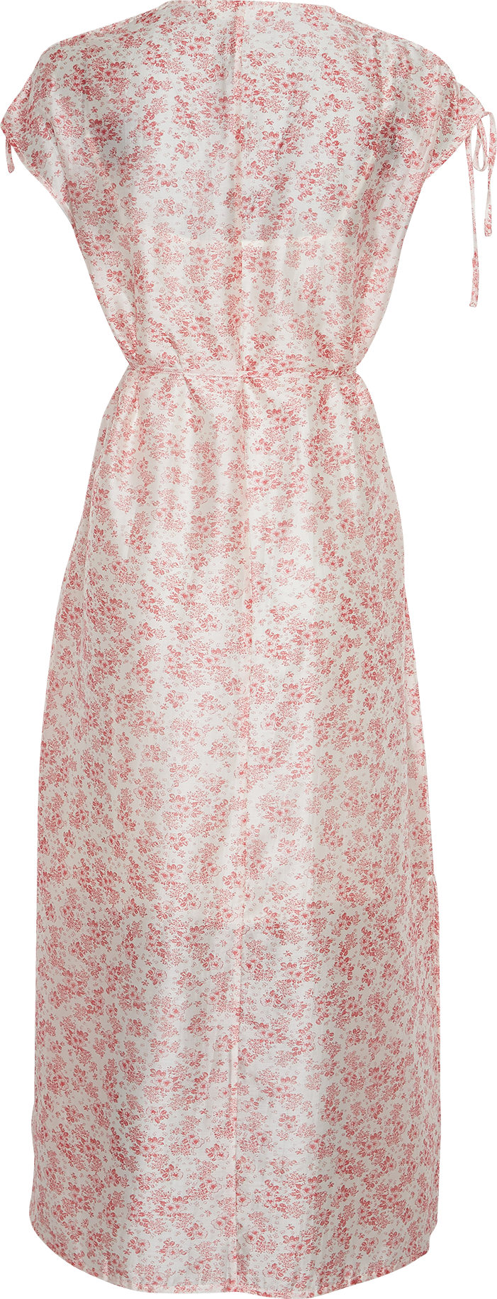 MSCHIsadora SL Maxi Dress AOP – Chalk Pink Flower, back