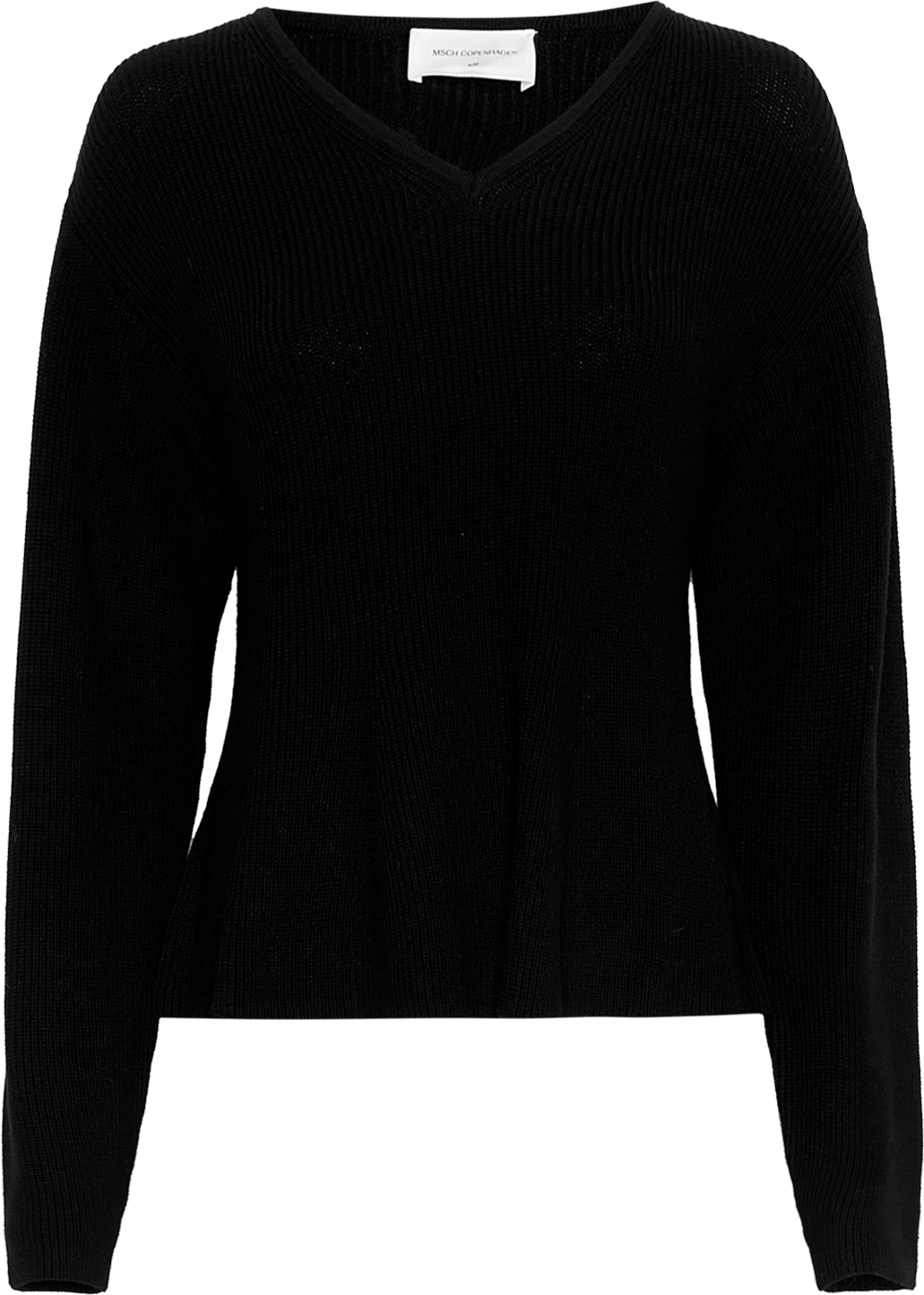 MSCHSilda Rachelle V Pullover  – Black, front