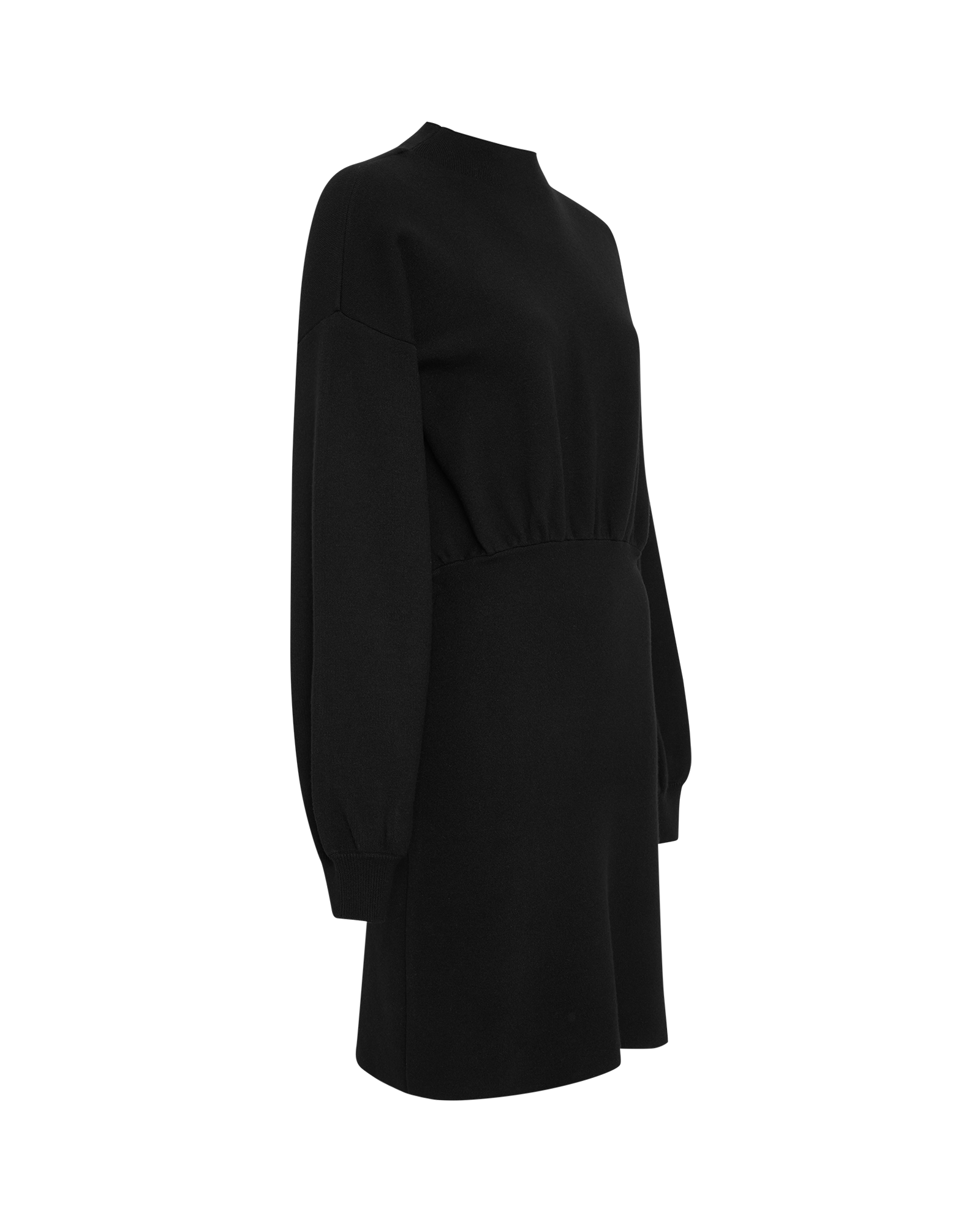 MSCHLare East Dress – Black, close-up